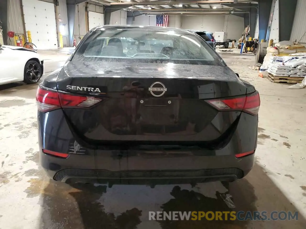 6 fotografías del automóvil dañado 3N1AB8BV5RY332270 NISSAN SENTRA 2024