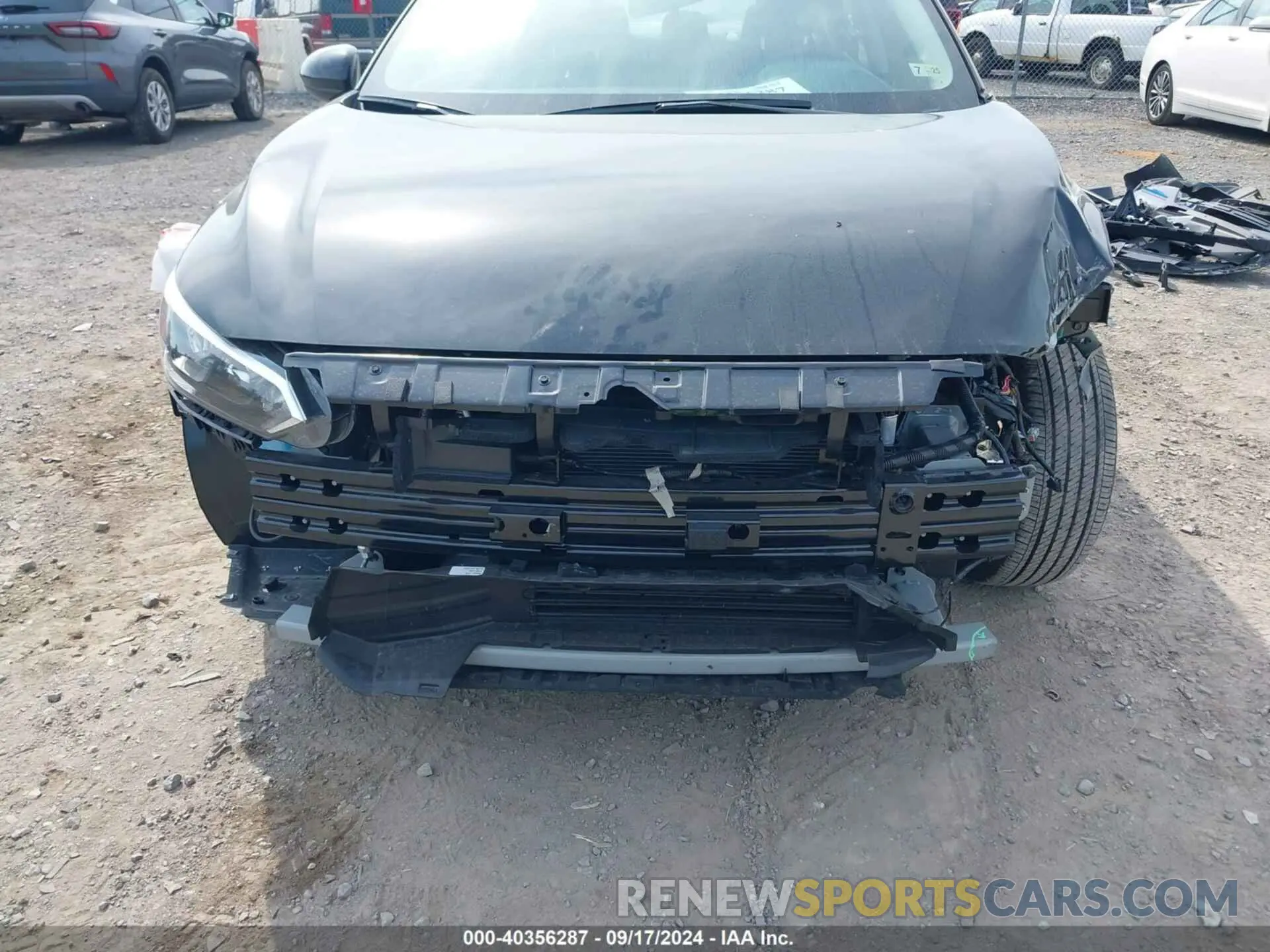 13 fotografías del automóvil dañado 3N1AB8BV5RY343933 NISSAN SENTRA 2024