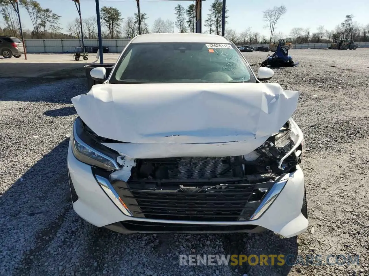 5 fotografías del automóvil dañado 3N1AB8BV5RY374681 NISSAN SENTRA 2024