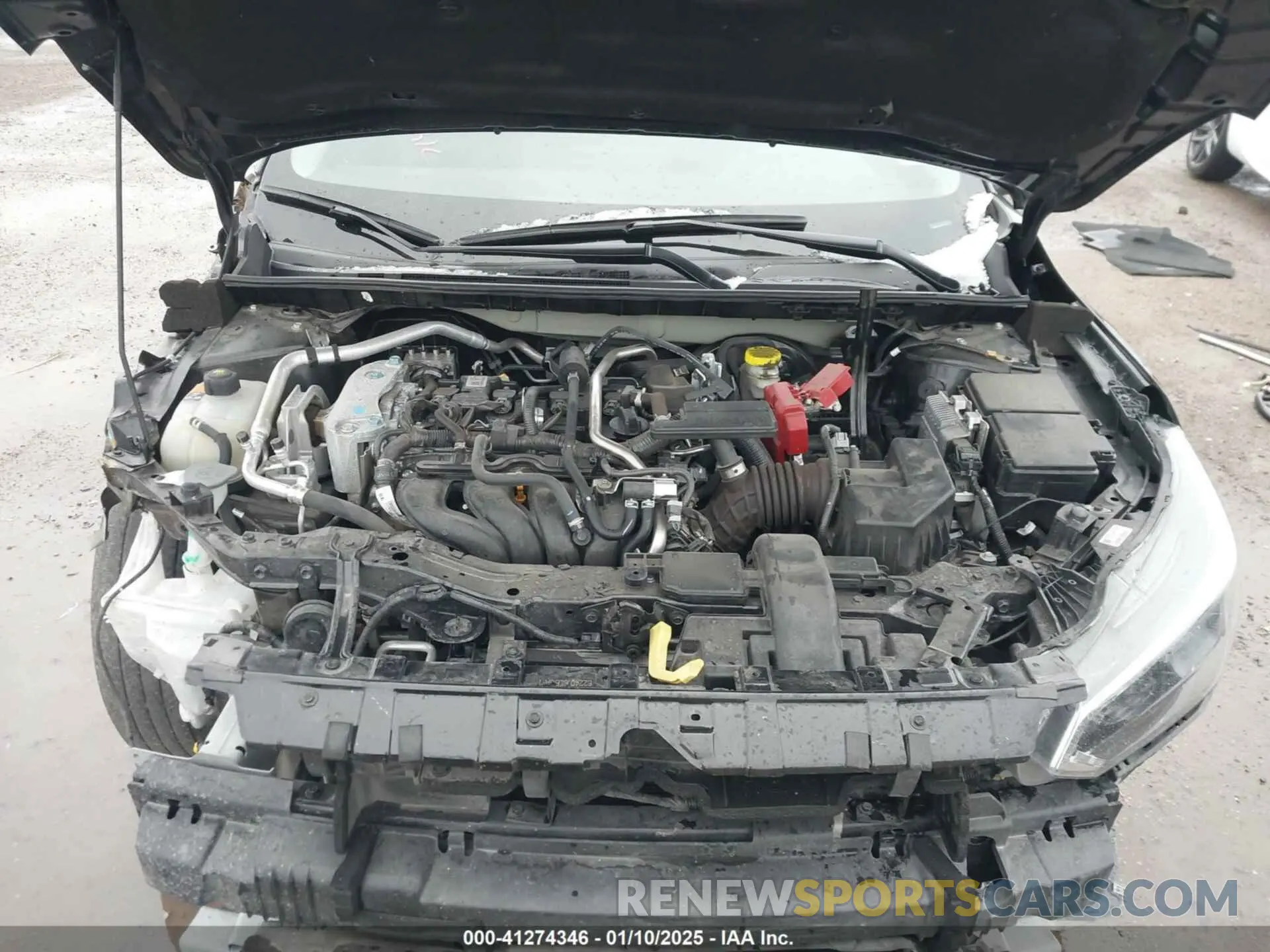 10 fotografías del automóvil dañado 3N1AB8BV6RY212171 NISSAN SENTRA 2024