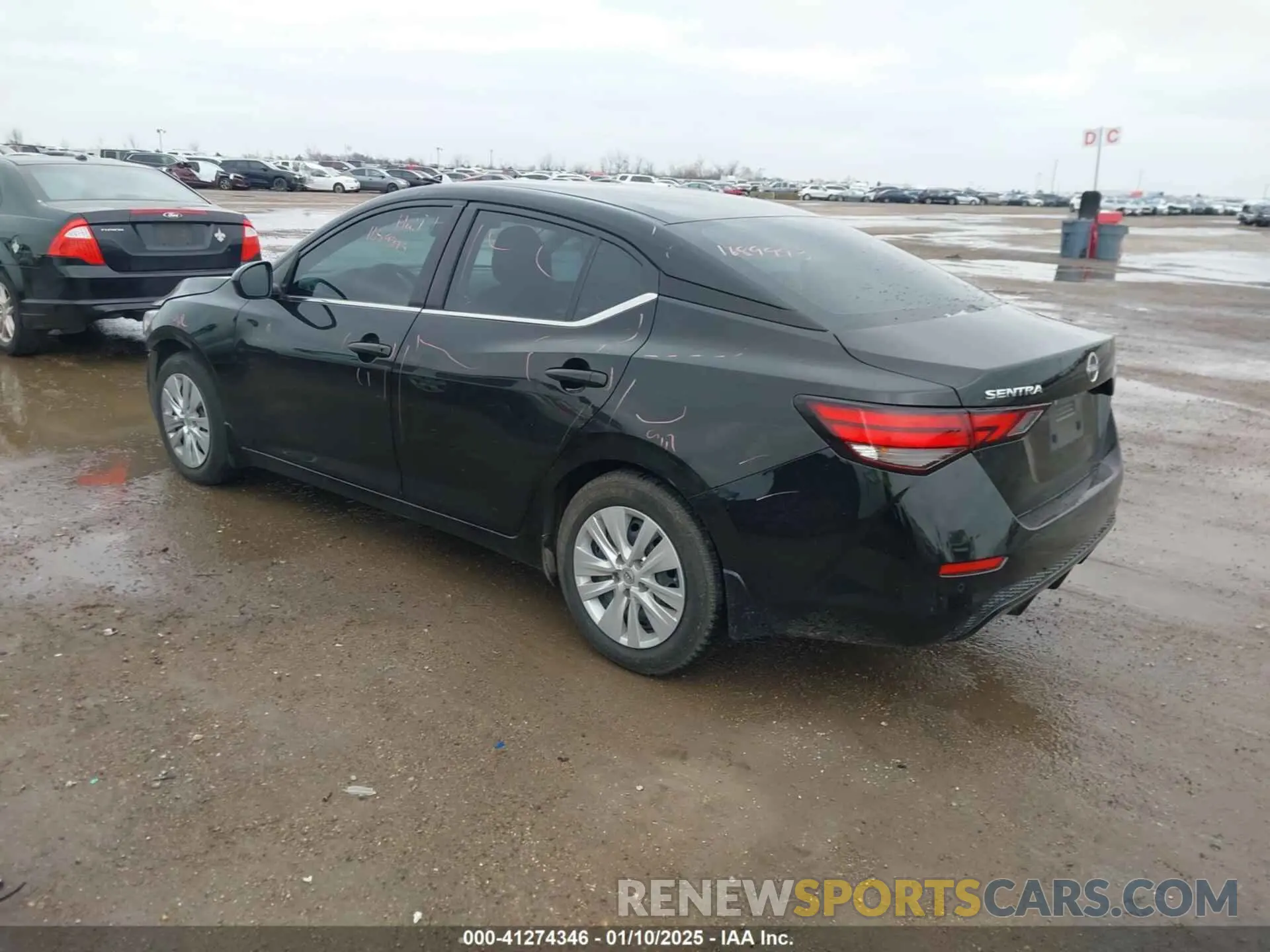3 fotografías del automóvil dañado 3N1AB8BV6RY212171 NISSAN SENTRA 2024