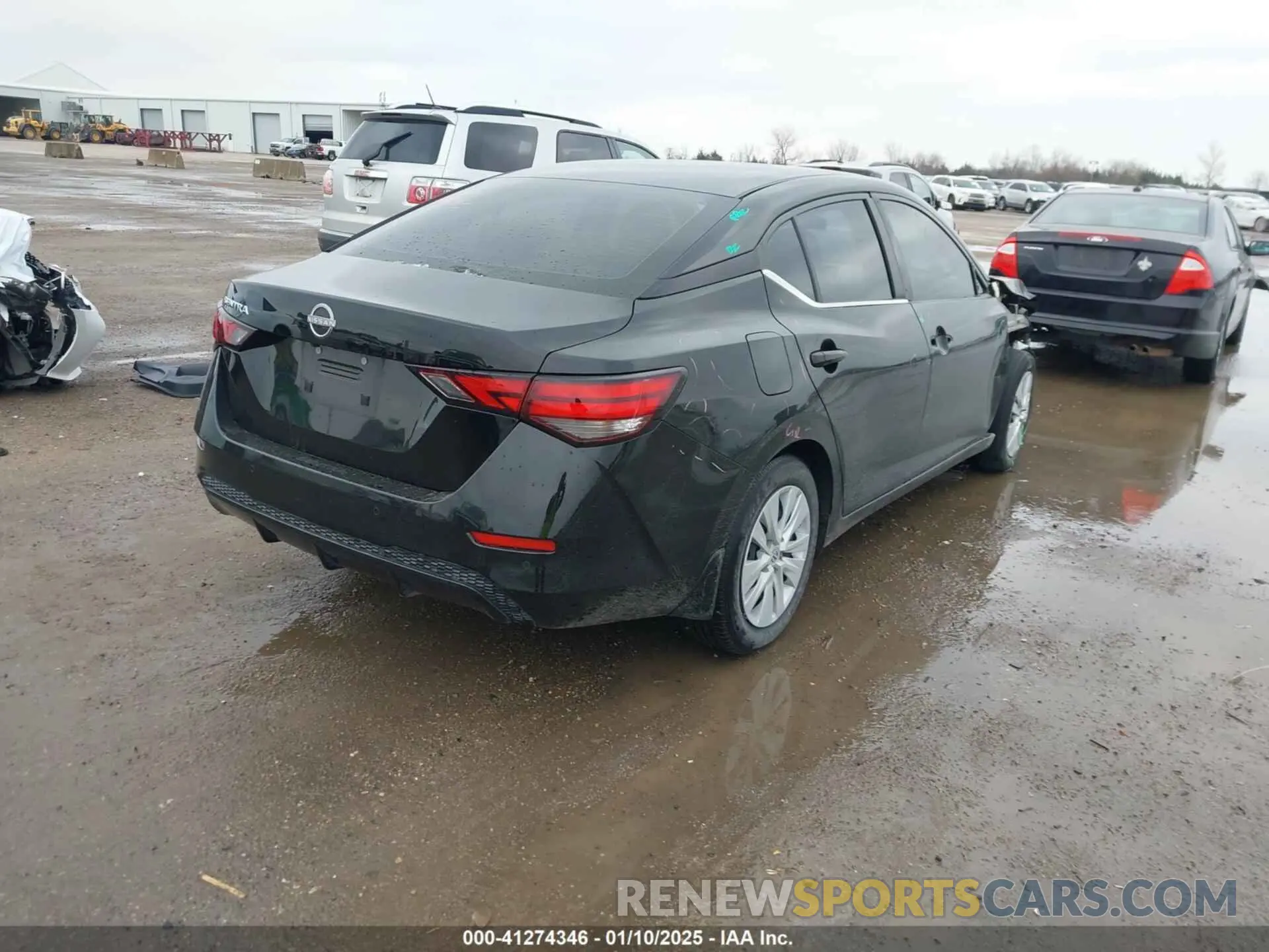 4 fotografías del automóvil dañado 3N1AB8BV6RY212171 NISSAN SENTRA 2024