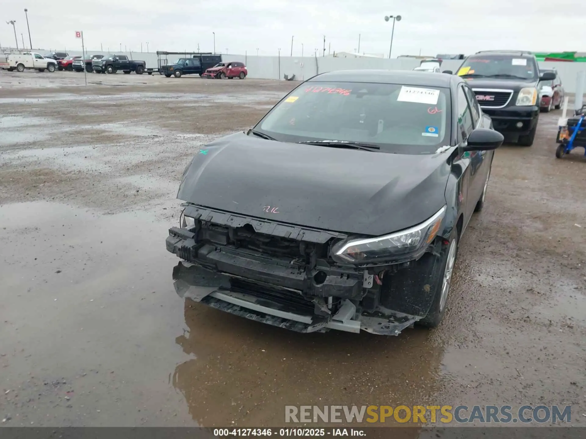 6 fotografías del automóvil dañado 3N1AB8BV6RY212171 NISSAN SENTRA 2024