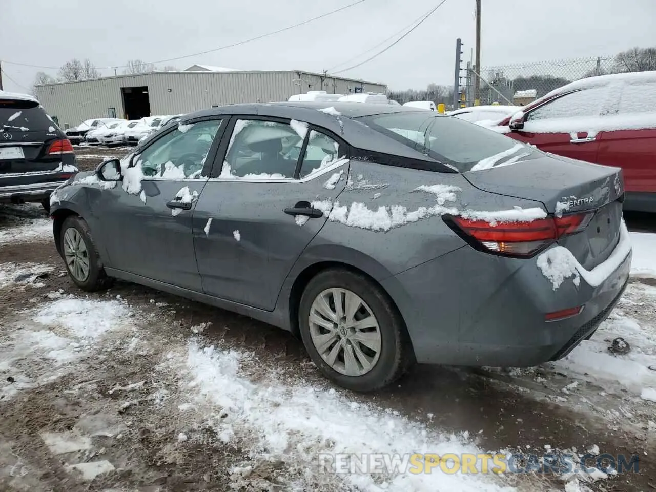 2 fotografías del automóvil dañado 3N1AB8BV6RY219542 NISSAN SENTRA 2024