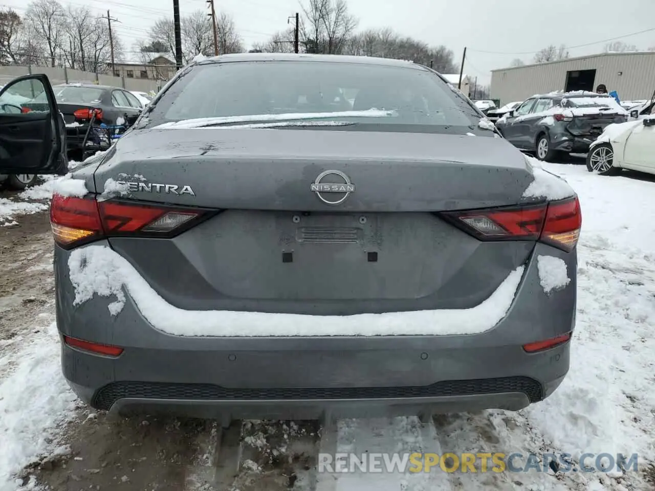 6 fotografías del automóvil dañado 3N1AB8BV6RY219542 NISSAN SENTRA 2024