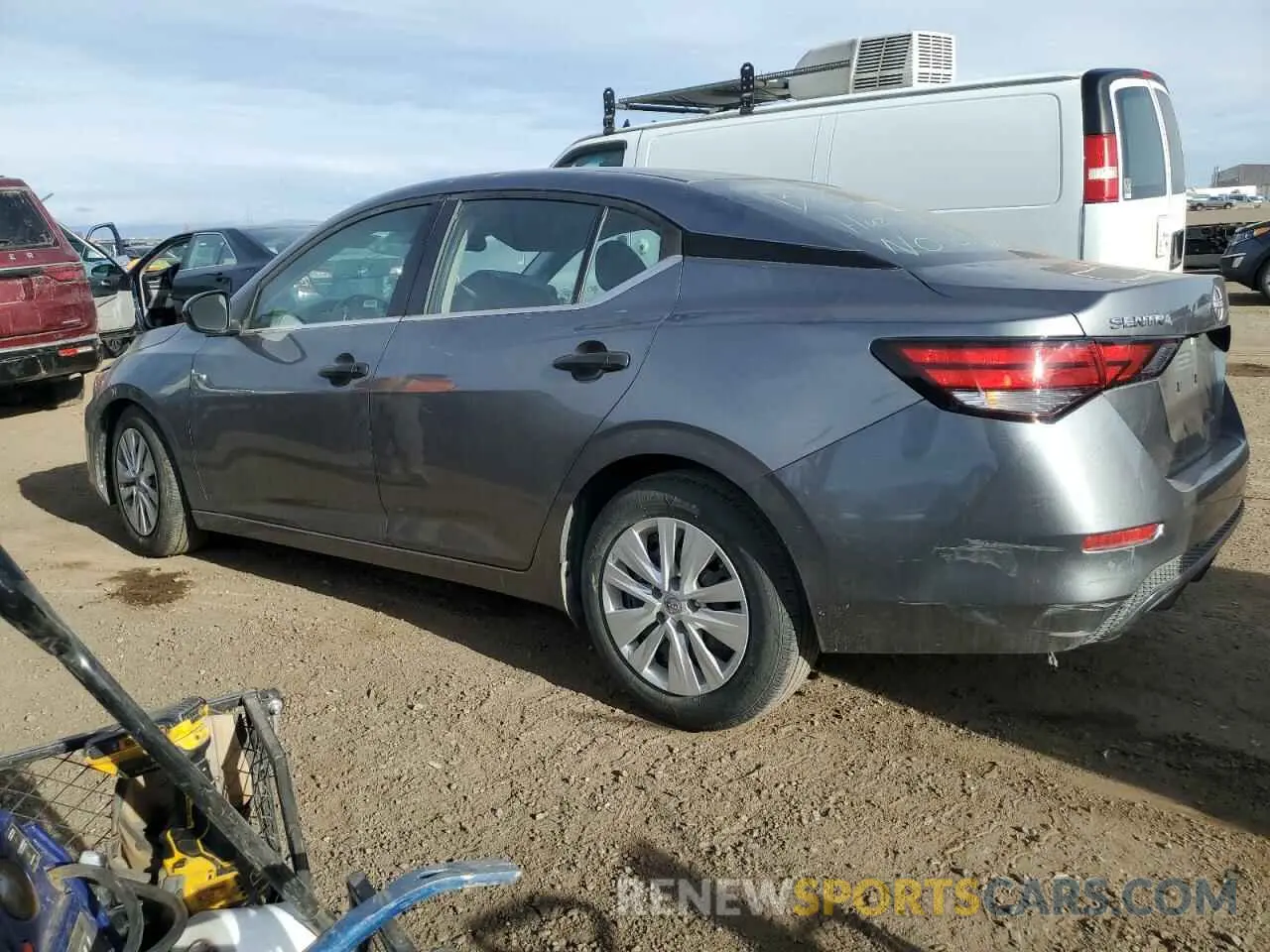 2 fotografías del automóvil dañado 3N1AB8BV6RY267669 NISSAN SENTRA 2024
