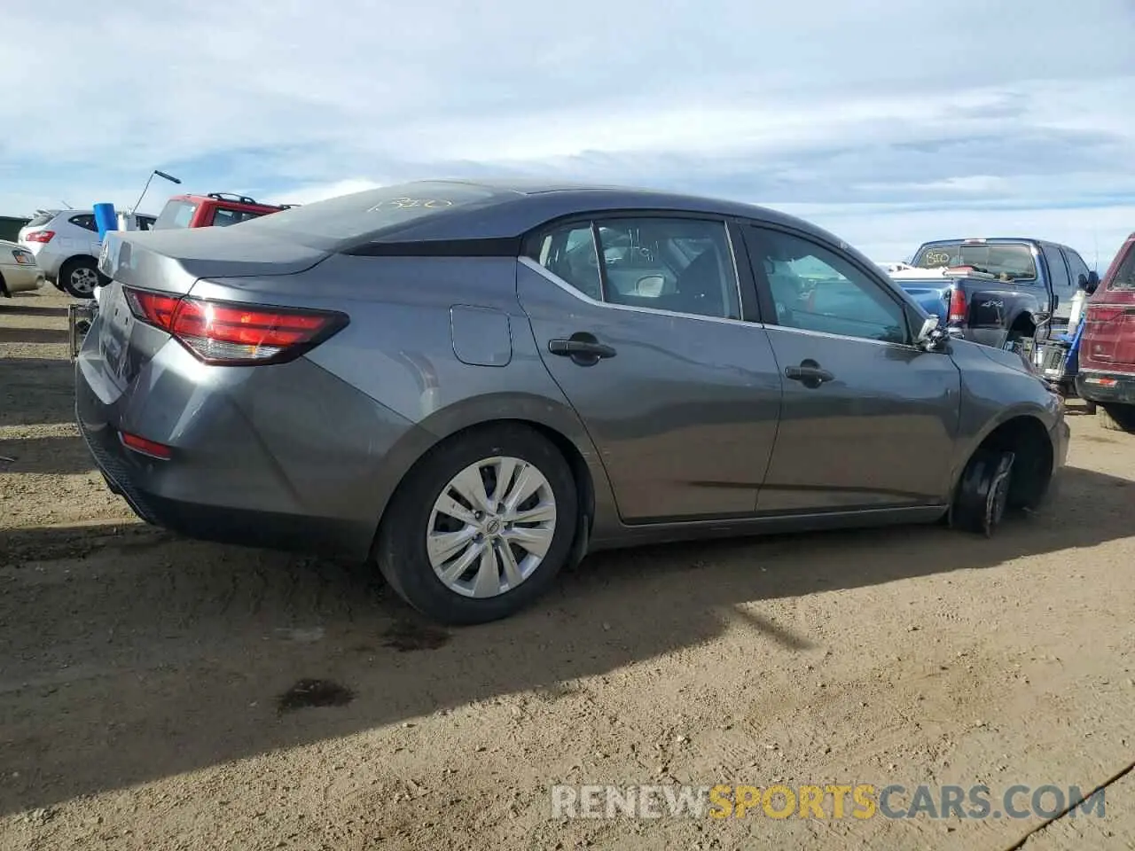 3 fotografías del automóvil dañado 3N1AB8BV6RY267669 NISSAN SENTRA 2024