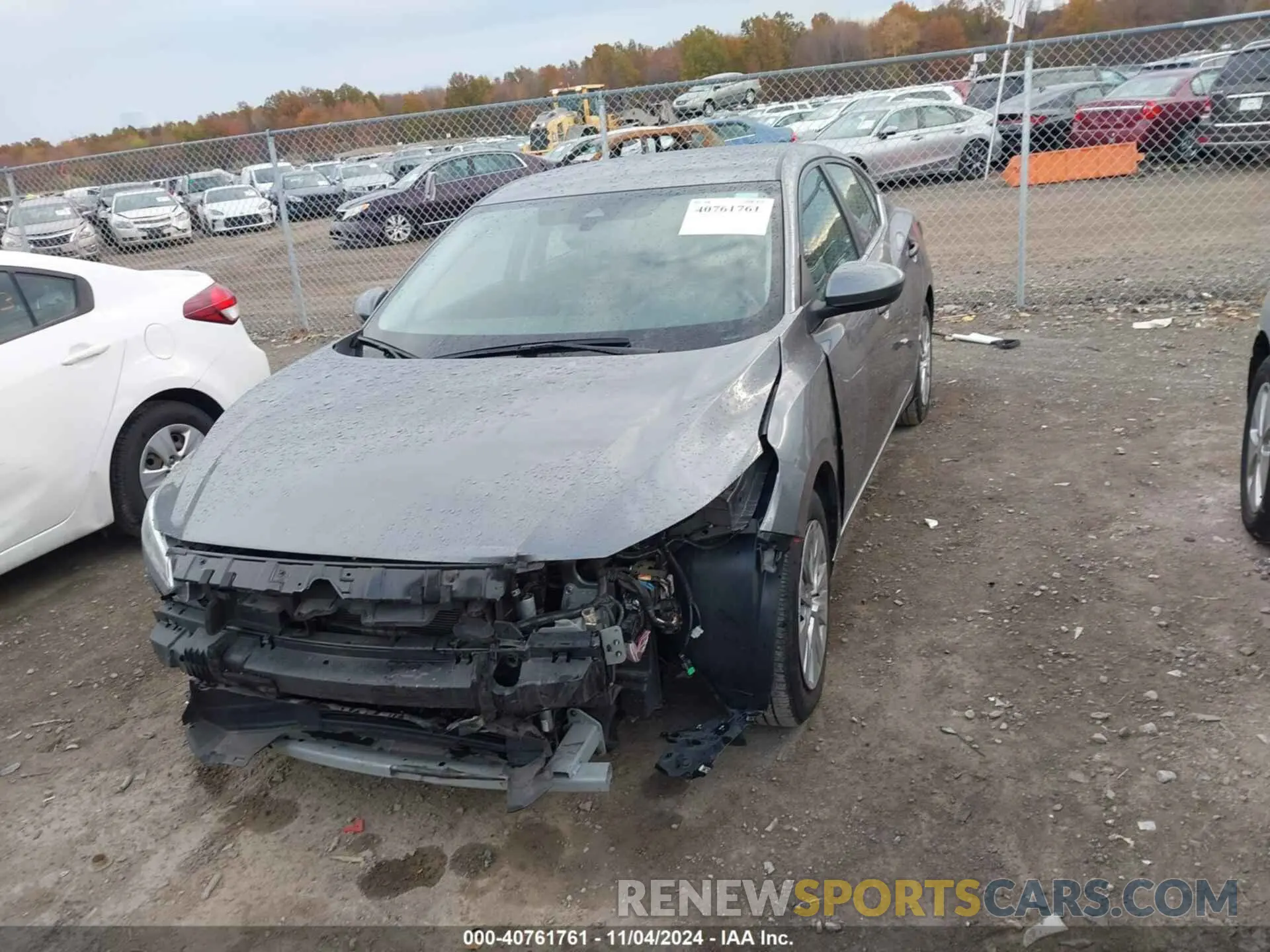 13 fotografías del automóvil dañado 3N1AB8BV6RY282169 NISSAN SENTRA 2024