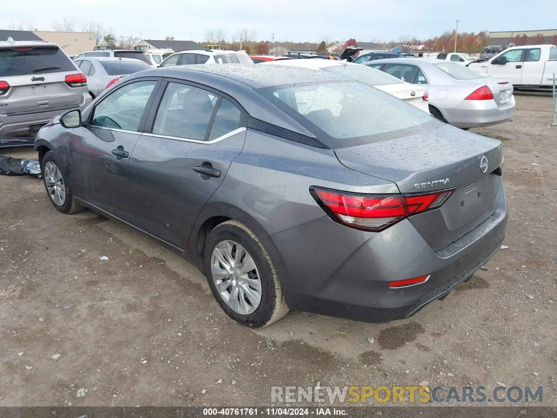 3 fotografías del automóvil dañado 3N1AB8BV6RY282169 NISSAN SENTRA 2024