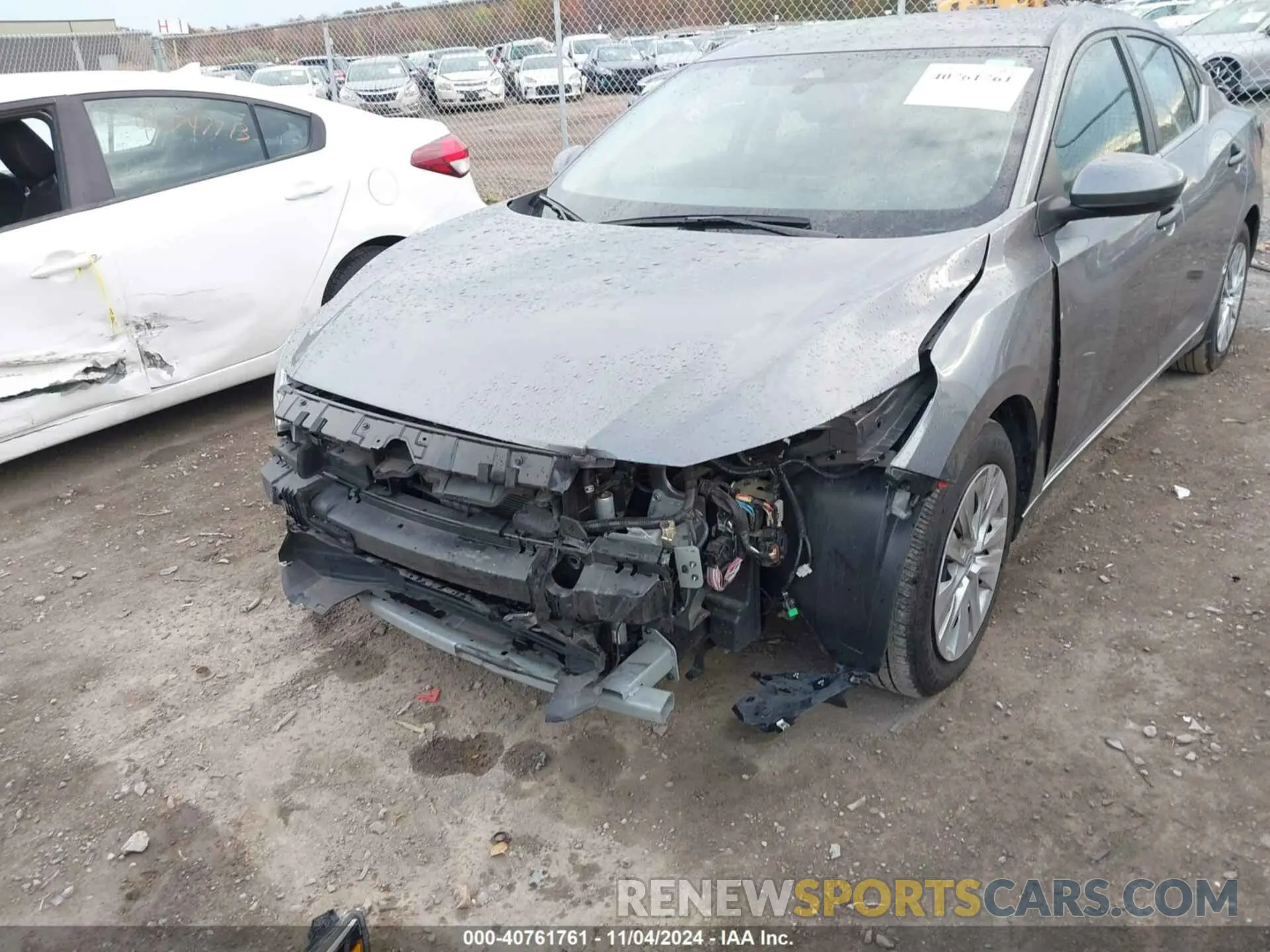 6 fotografías del automóvil dañado 3N1AB8BV6RY282169 NISSAN SENTRA 2024