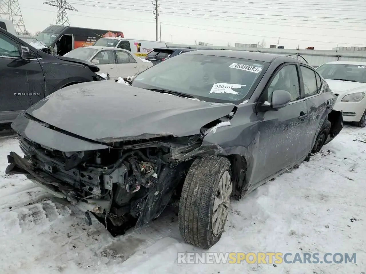 1 fotografías del automóvil dañado 3N1AB8BV6RY284181 NISSAN SENTRA 2024