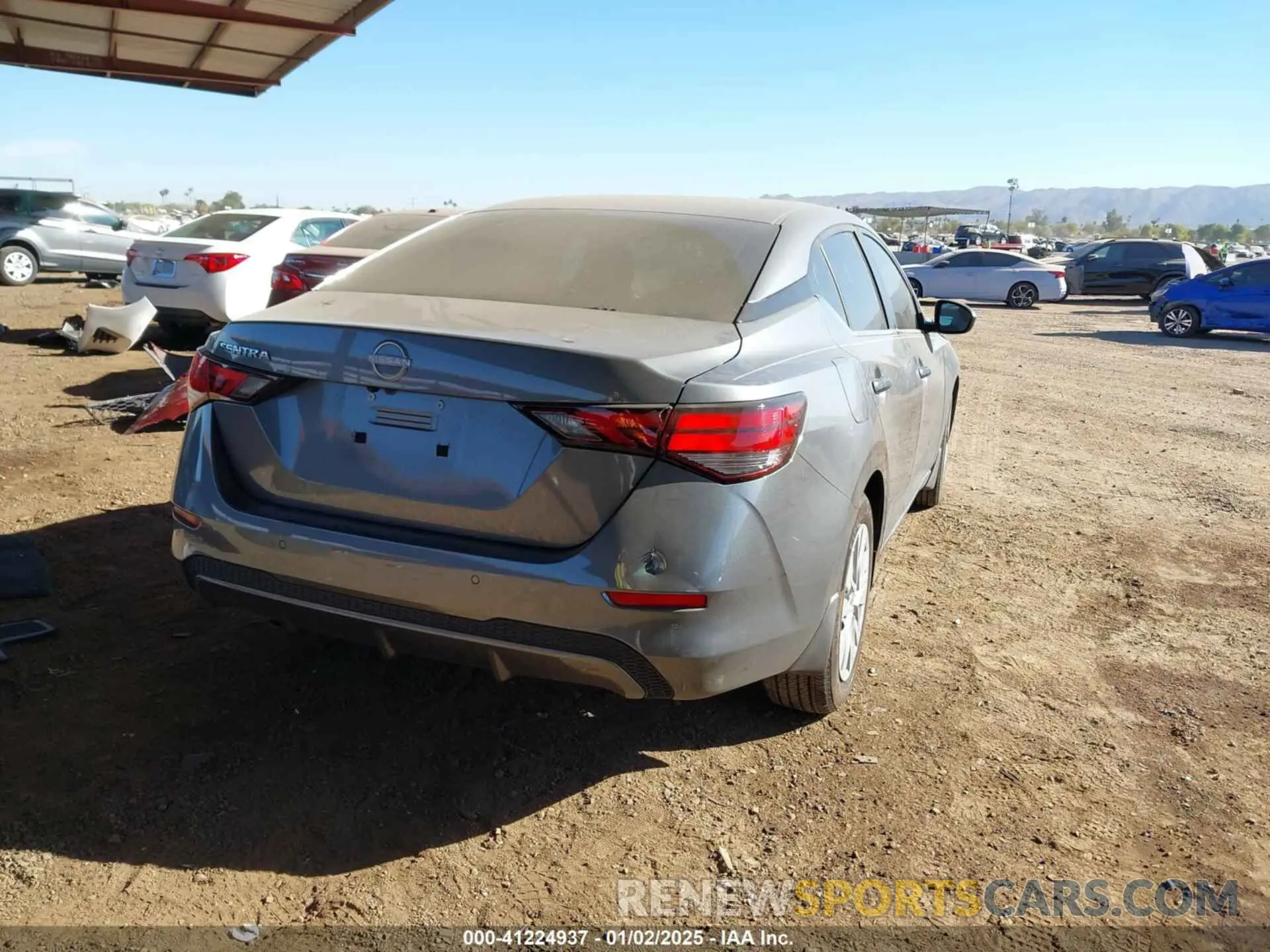 4 fotografías del automóvil dañado 3N1AB8BV6RY308155 NISSAN SENTRA 2024