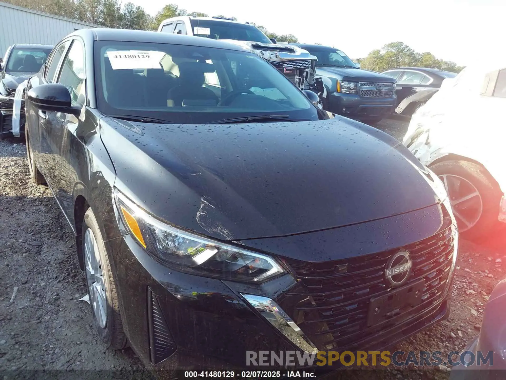 12 fotografías del automóvil dañado 3N1AB8BV6RY319530 NISSAN SENTRA 2024