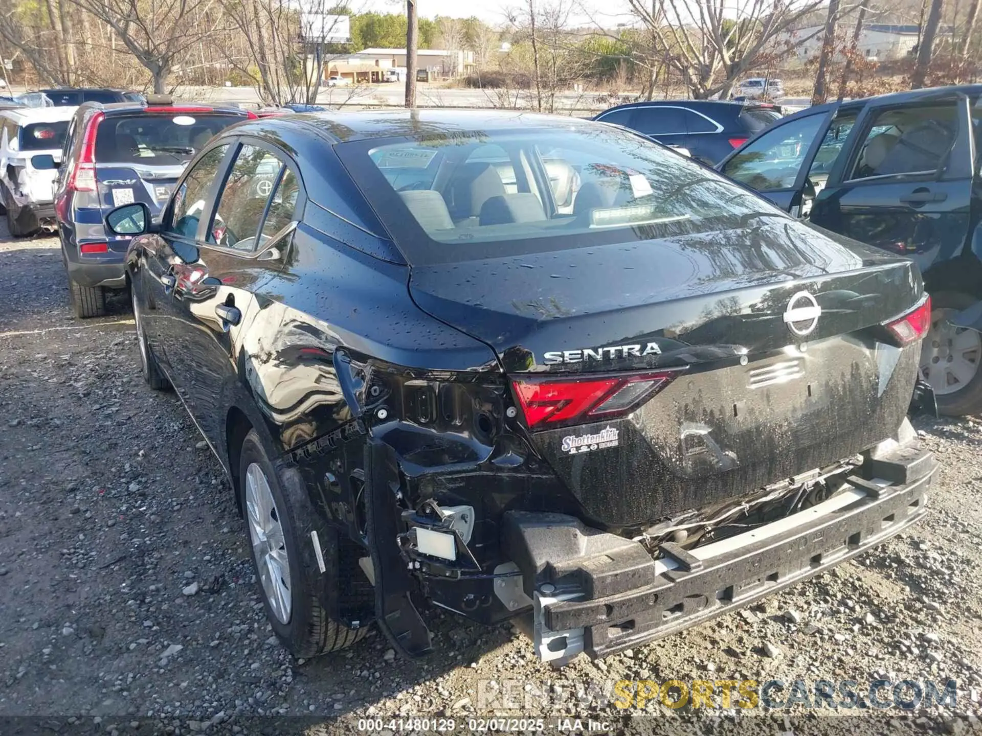 3 fotografías del automóvil dañado 3N1AB8BV6RY319530 NISSAN SENTRA 2024