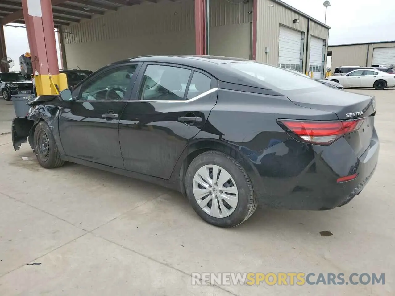 2 fotografías del automóvil dañado 3N1AB8BV6RY349921 NISSAN SENTRA 2024