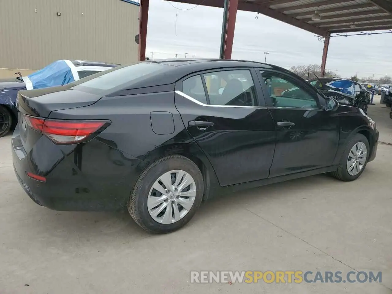 3 fotografías del automóvil dañado 3N1AB8BV6RY349921 NISSAN SENTRA 2024