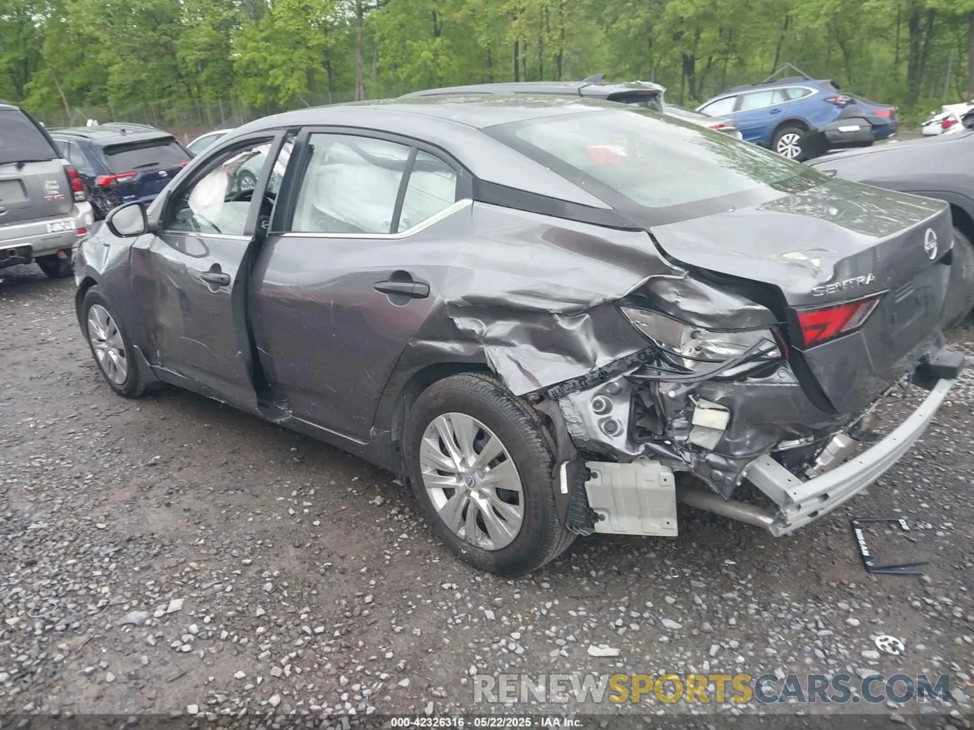 3 fotografías del automóvil dañado 3N1AB8BV6RY380005 NISSAN SENTRA 2024