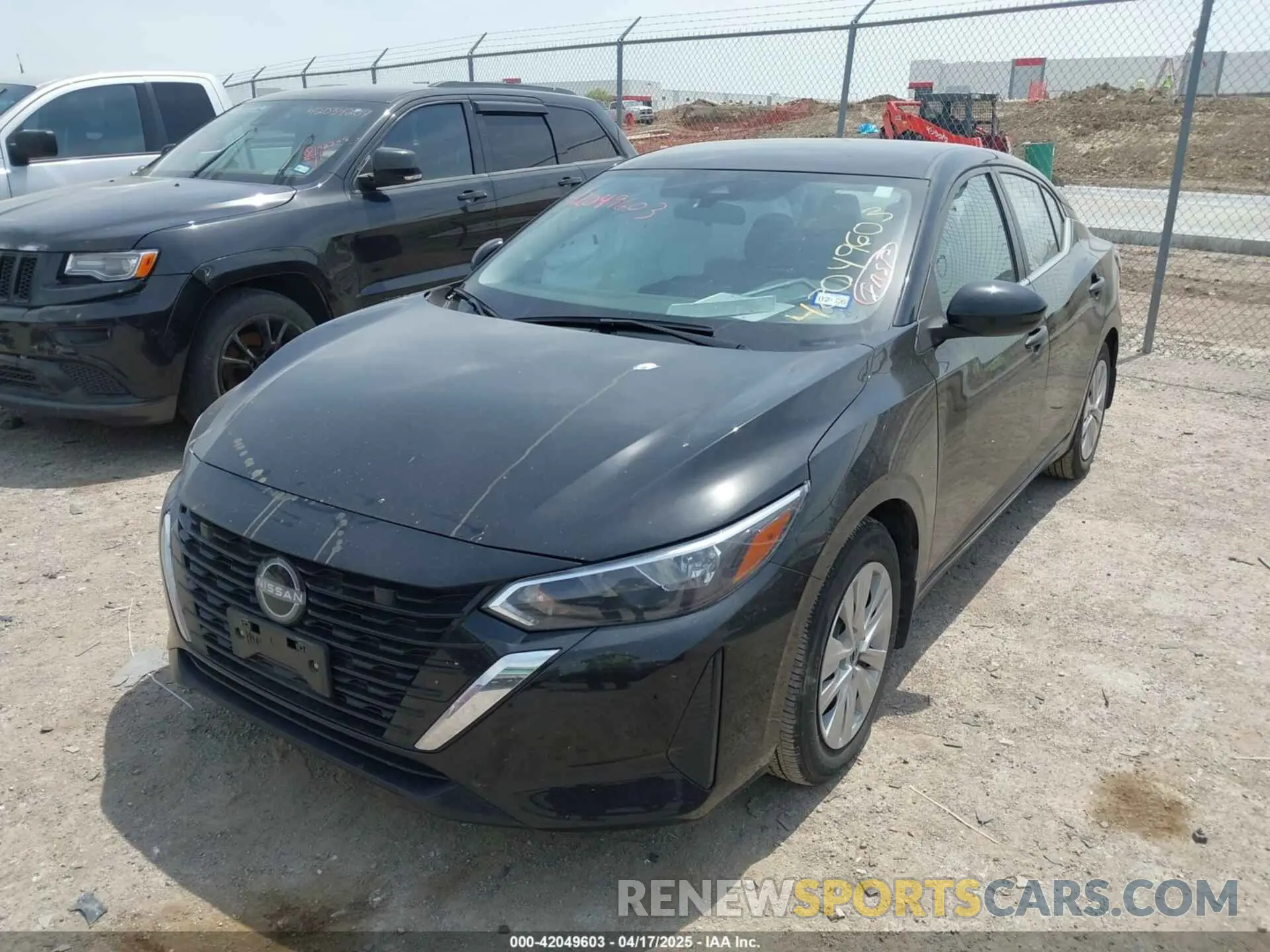 2 fotografías del automóvil dañado 3N1AB8BV7RY201065 NISSAN SENTRA 2024