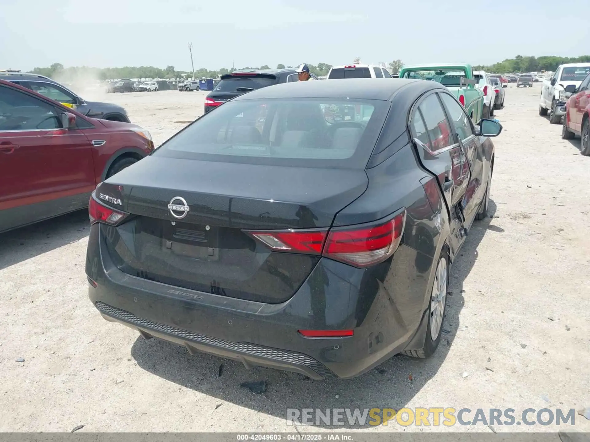 4 fotografías del automóvil dañado 3N1AB8BV7RY201065 NISSAN SENTRA 2024