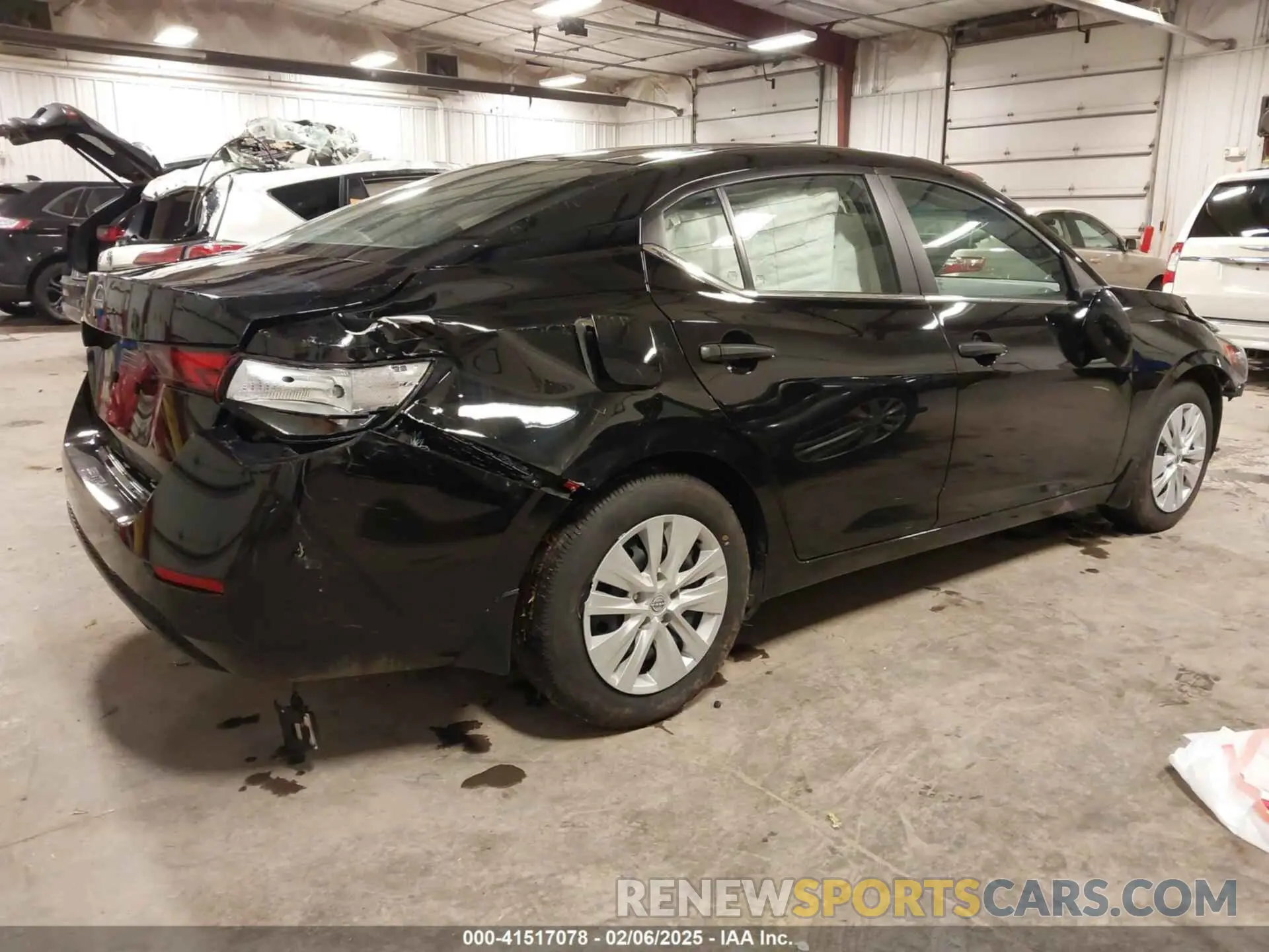 4 fotografías del automóvil dañado 3N1AB8BV7RY244031 NISSAN SENTRA 2024