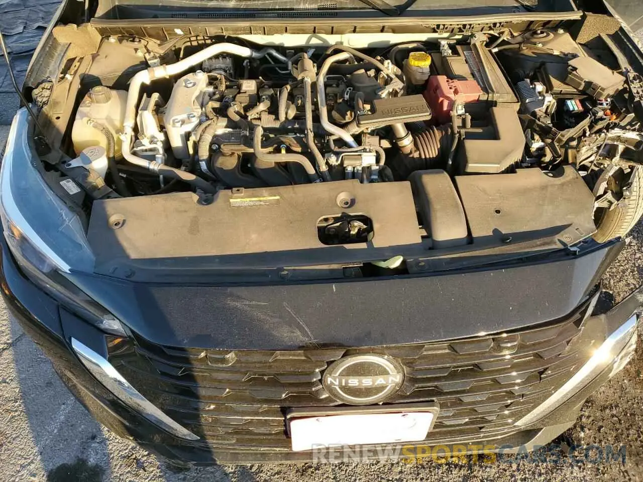 13 fotografías del automóvil dañado 3N1AB8BV7RY250301 NISSAN SENTRA 2024