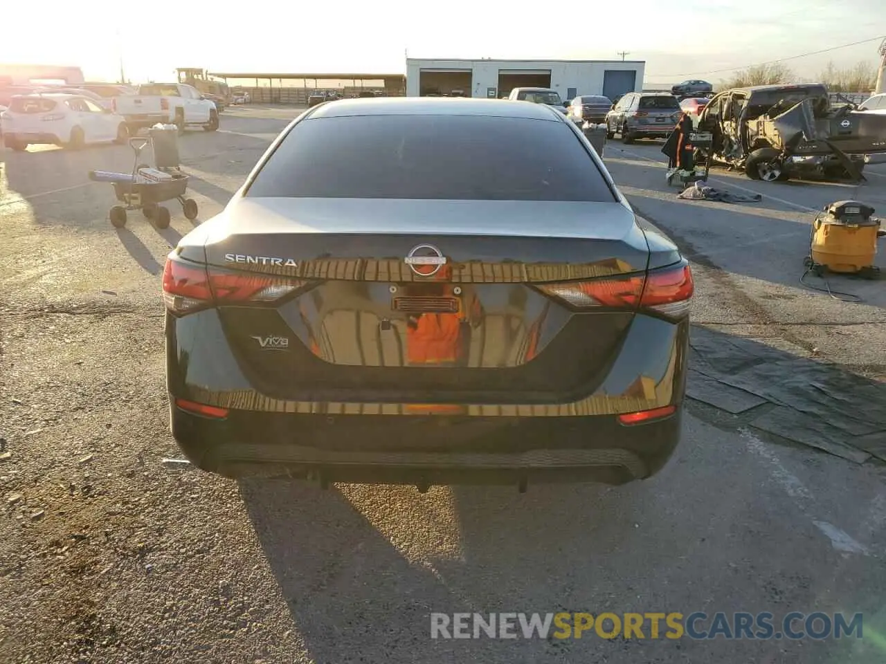 6 fotografías del automóvil dañado 3N1AB8BV7RY250301 NISSAN SENTRA 2024
