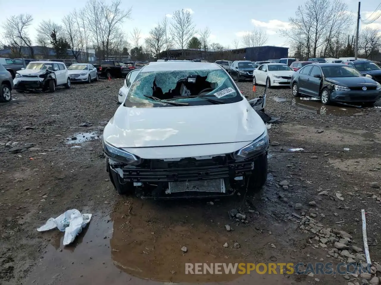 5 fotografías del automóvil dañado 3N1AB8BV7RY286831 NISSAN SENTRA 2024