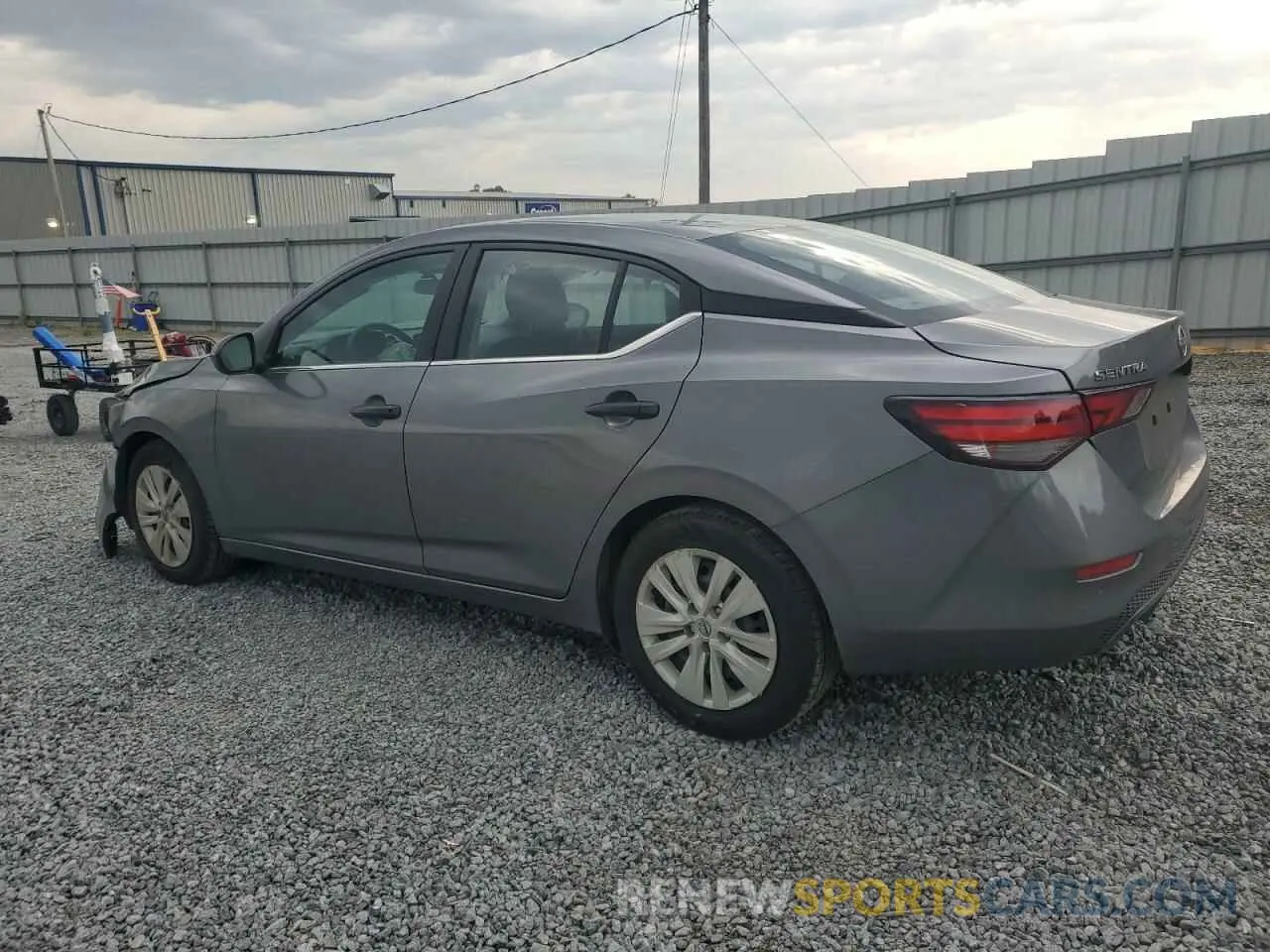 2 fotografías del automóvil dañado 3N1AB8BV7RY289759 NISSAN SENTRA 2024