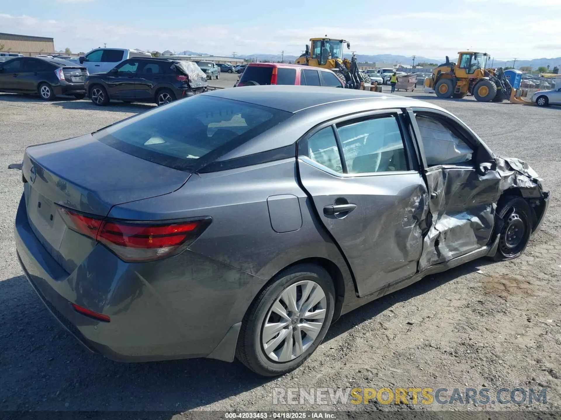 4 fotografías del automóvil dañado 3N1AB8BV7RY291866 NISSAN SENTRA 2024