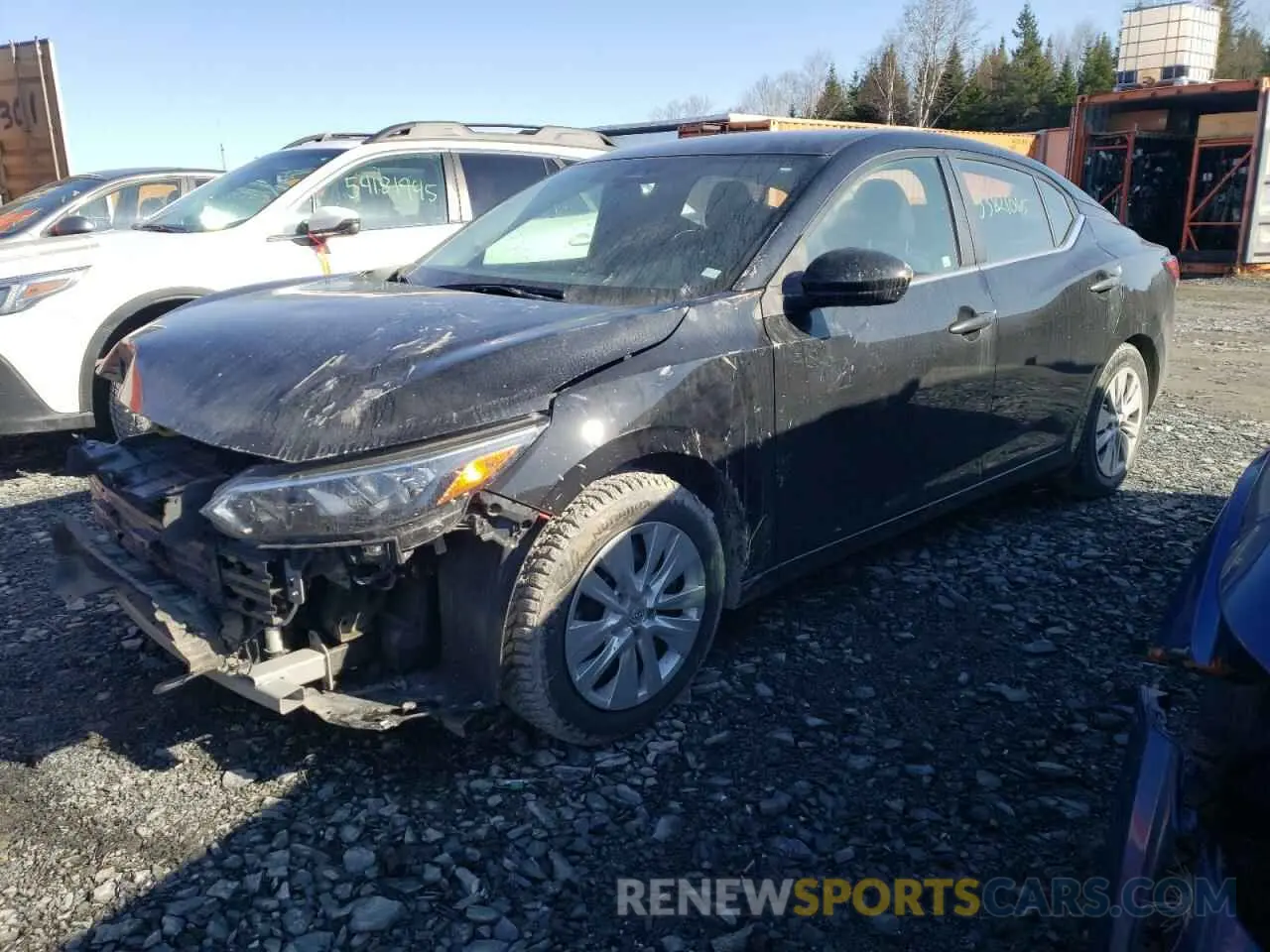 1 fotografías del automóvil dañado 3N1AB8BV7RY335882 NISSAN SENTRA 2024