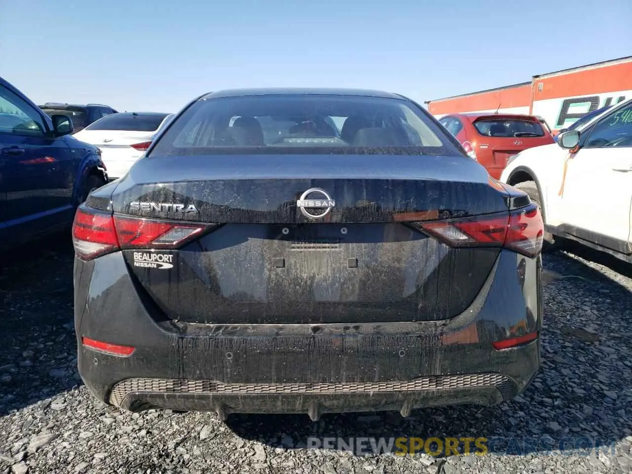 6 fotografías del automóvil dañado 3N1AB8BV7RY335882 NISSAN SENTRA 2024
