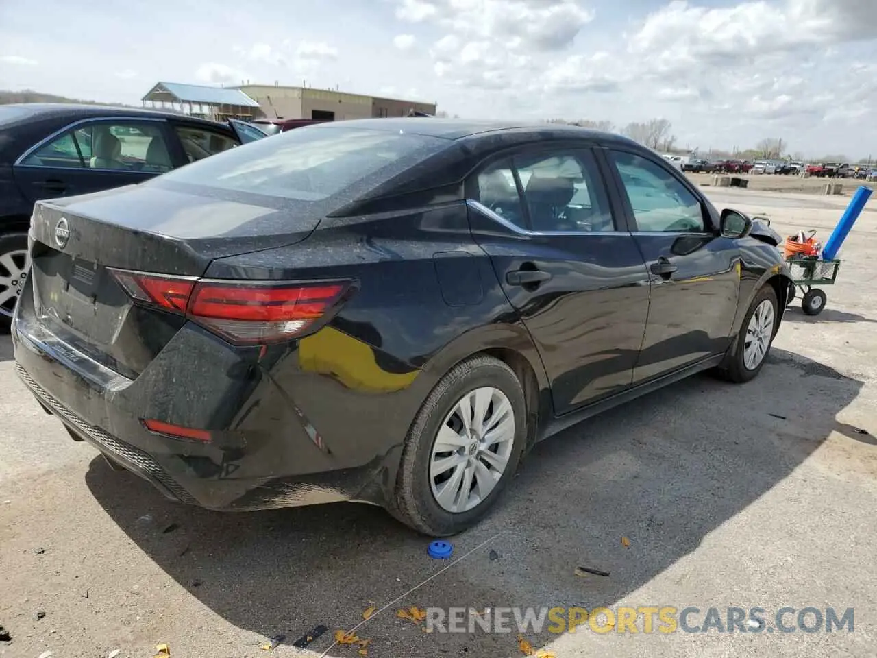 3 fotografías del automóvil dañado 3N1AB8BV7RY381292 NISSAN SENTRA 2024