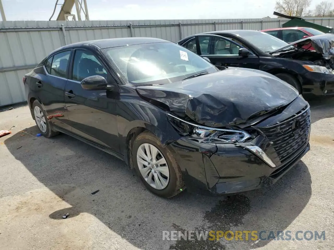 4 fotografías del automóvil dañado 3N1AB8BV7RY381292 NISSAN SENTRA 2024