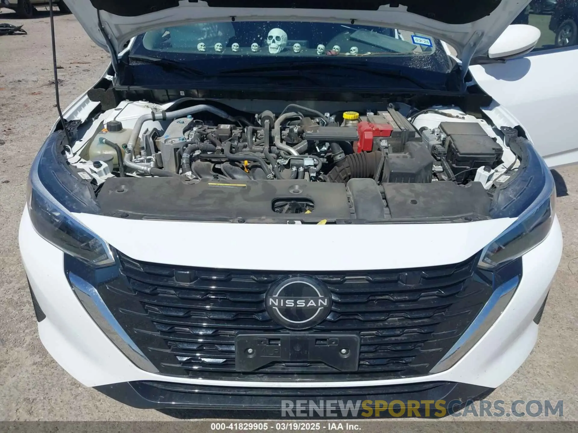 10 fotografías del automóvil dañado 3N1AB8BV8RY233653 NISSAN SENTRA 2024