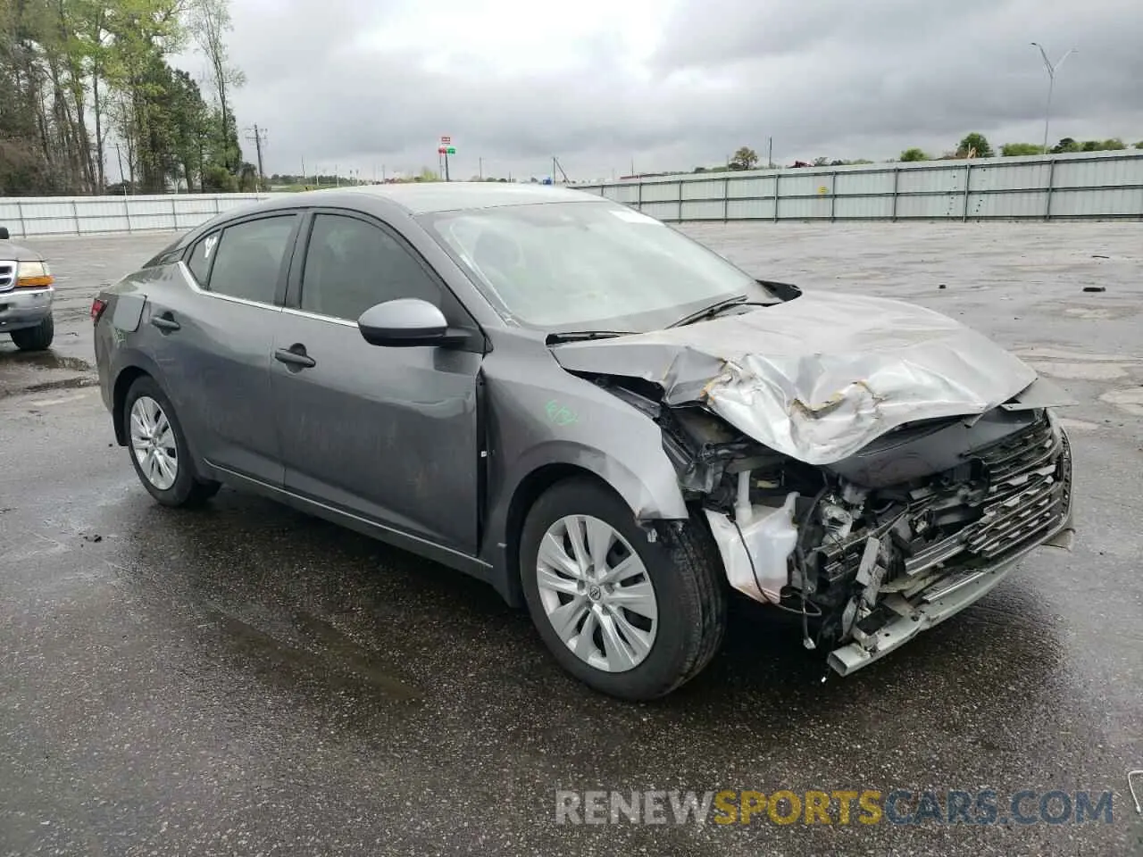 4 fotografías del automóvil dañado 3N1AB8BV8RY237234 NISSAN SENTRA 2024