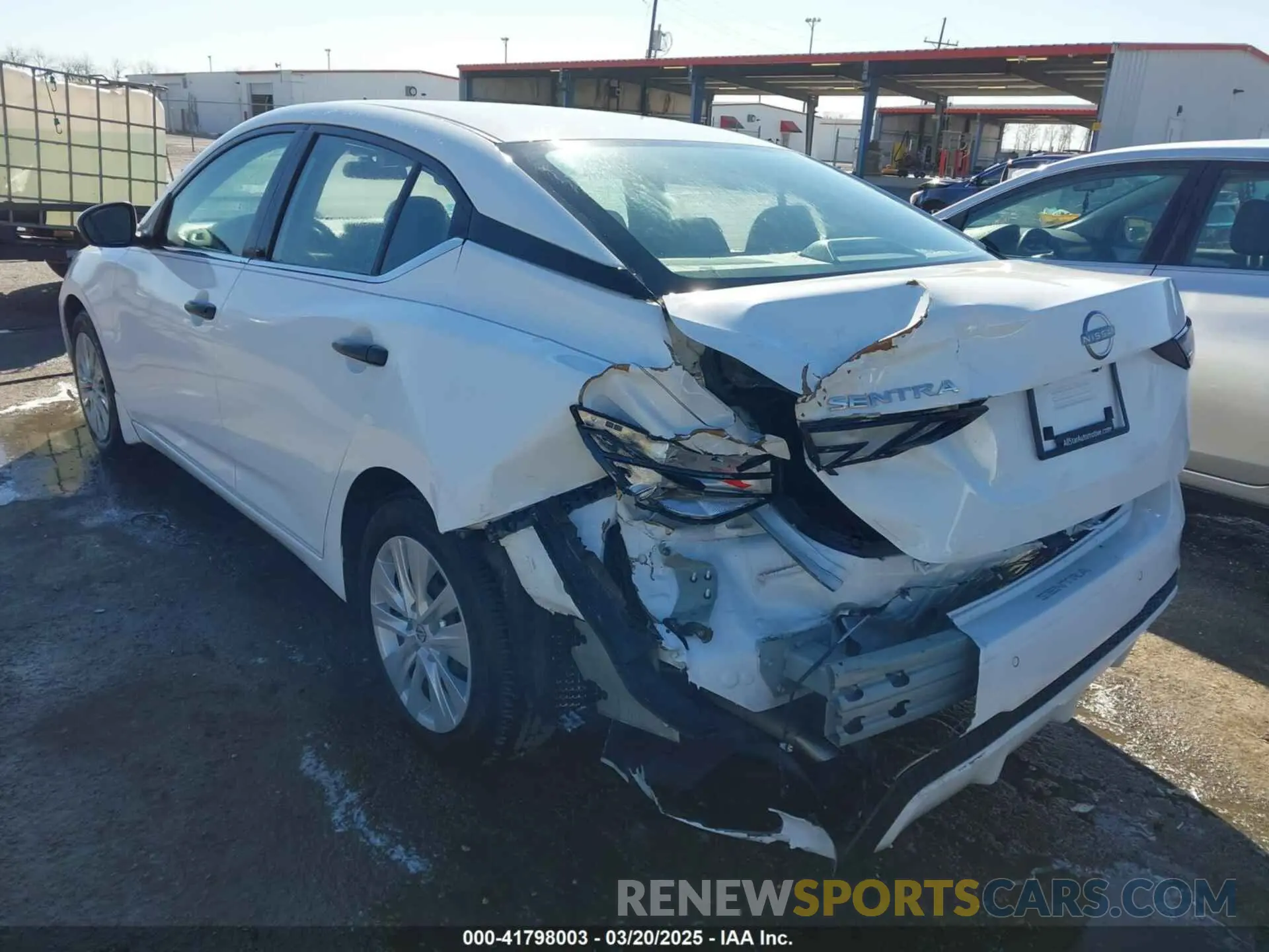 3 fotografías del automóvil dañado 3N1AB8BV8RY242420 NISSAN SENTRA 2024