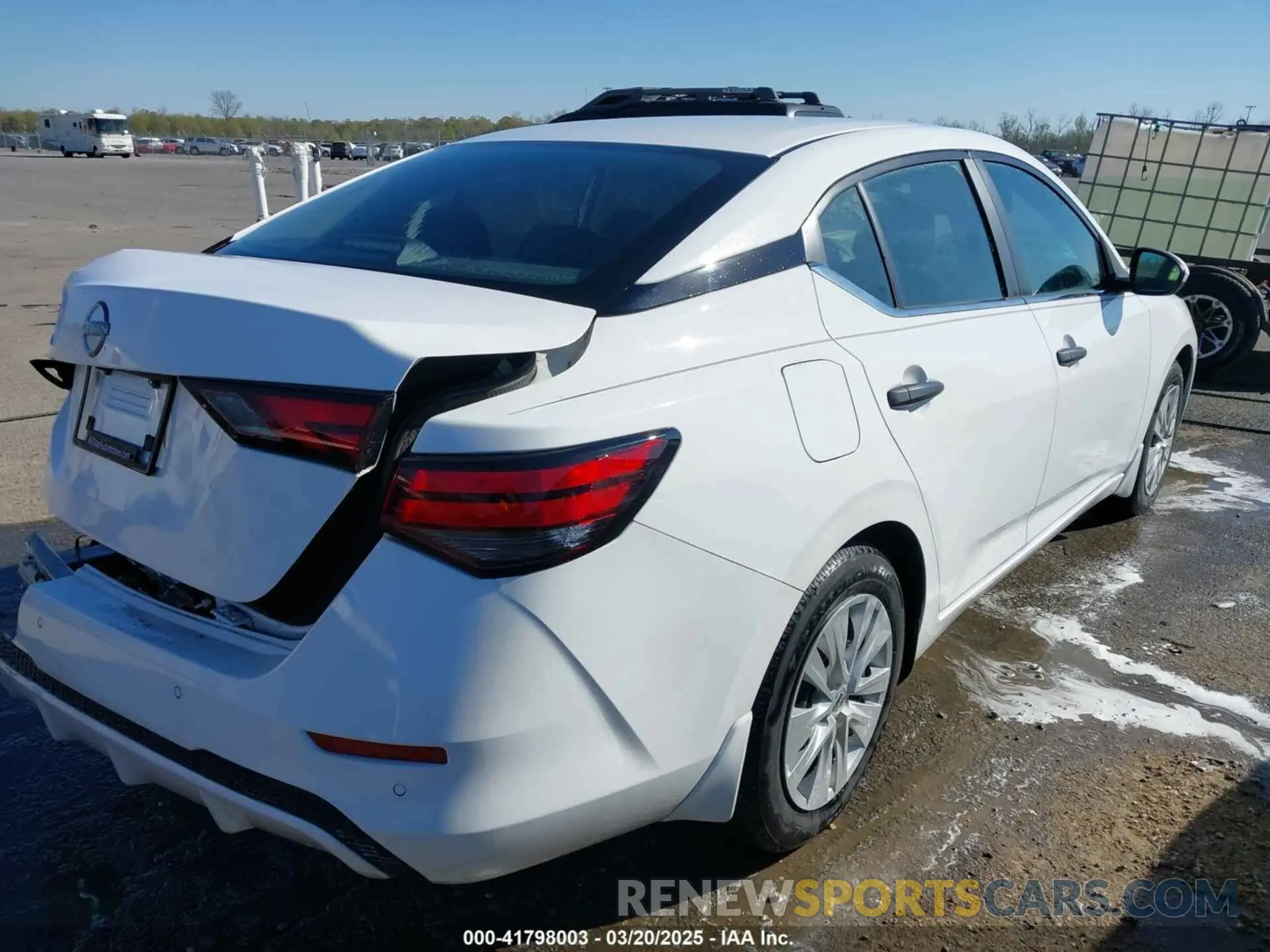 4 fotografías del automóvil dañado 3N1AB8BV8RY242420 NISSAN SENTRA 2024