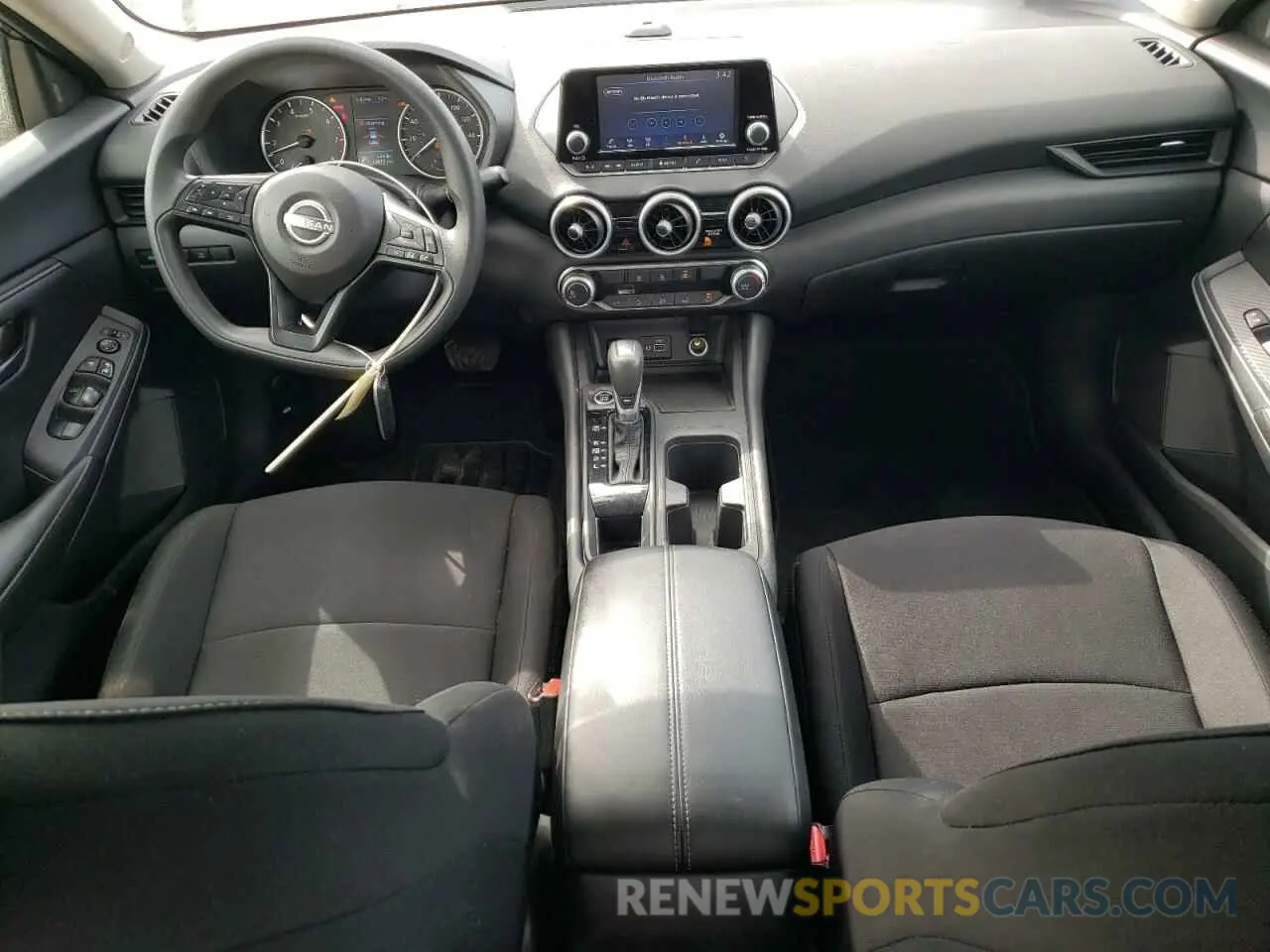 8 fotografías del automóvil dañado 3N1AB8BV8RY288233 NISSAN SENTRA 2024