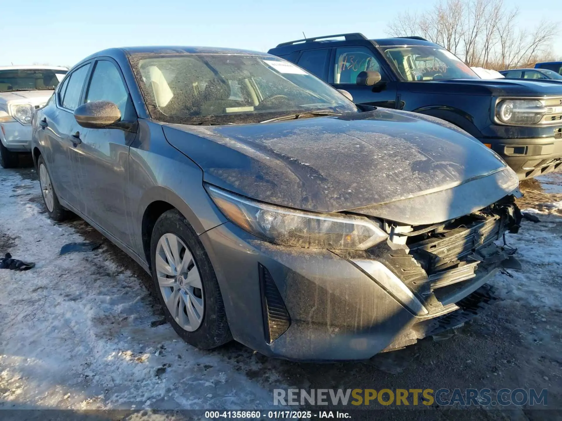 1 fotografías del automóvil dañado 3N1AB8BV8RY289575 NISSAN SENTRA 2024