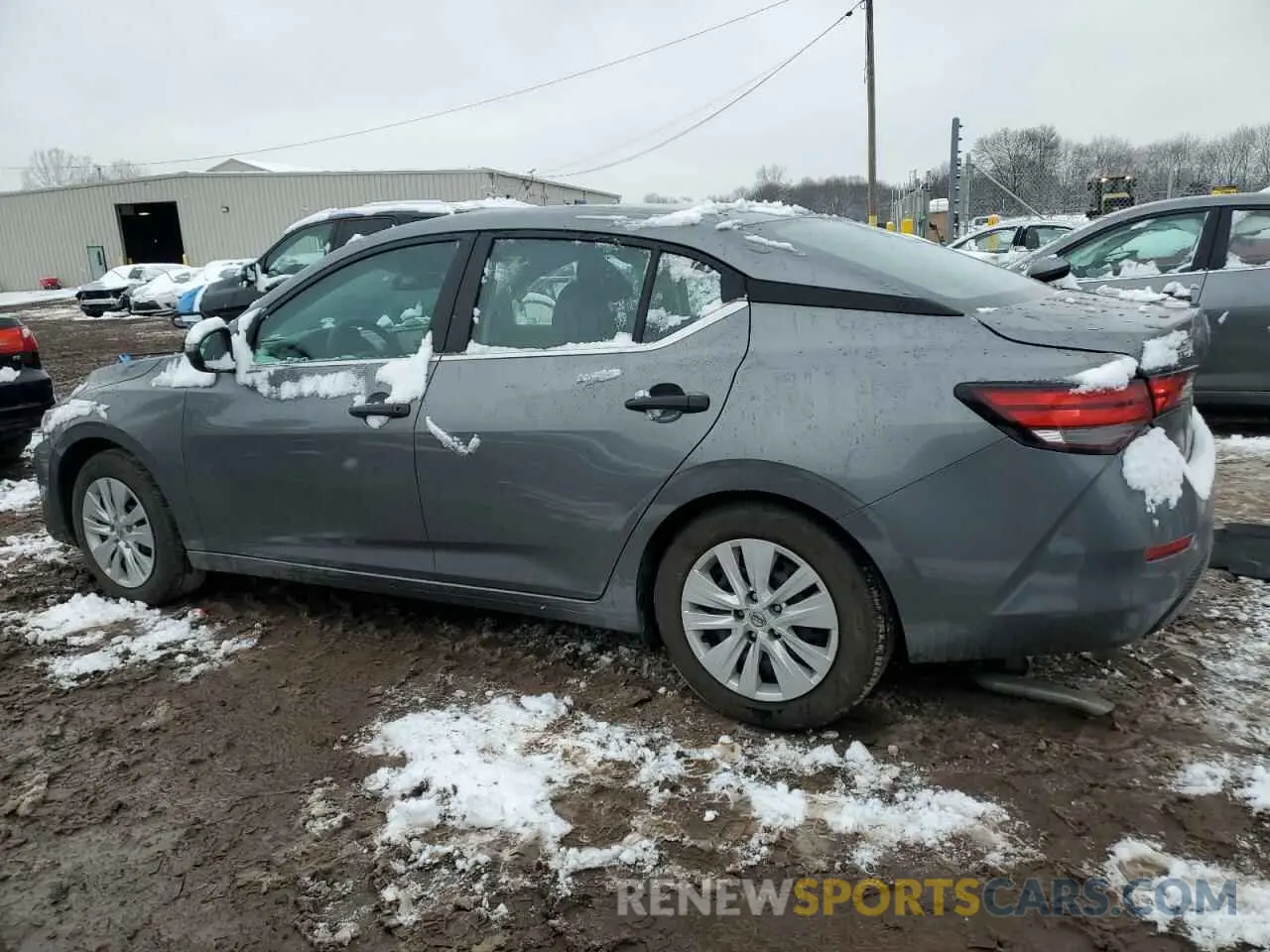 2 fotografías del automóvil dañado 3N1AB8BV8RY290791 NISSAN SENTRA 2024