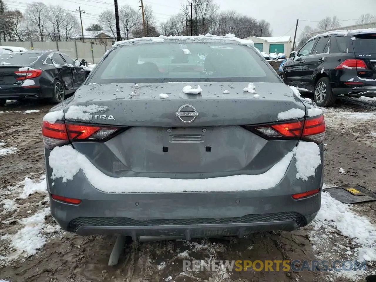 6 fotografías del automóvil dañado 3N1AB8BV8RY290791 NISSAN SENTRA 2024