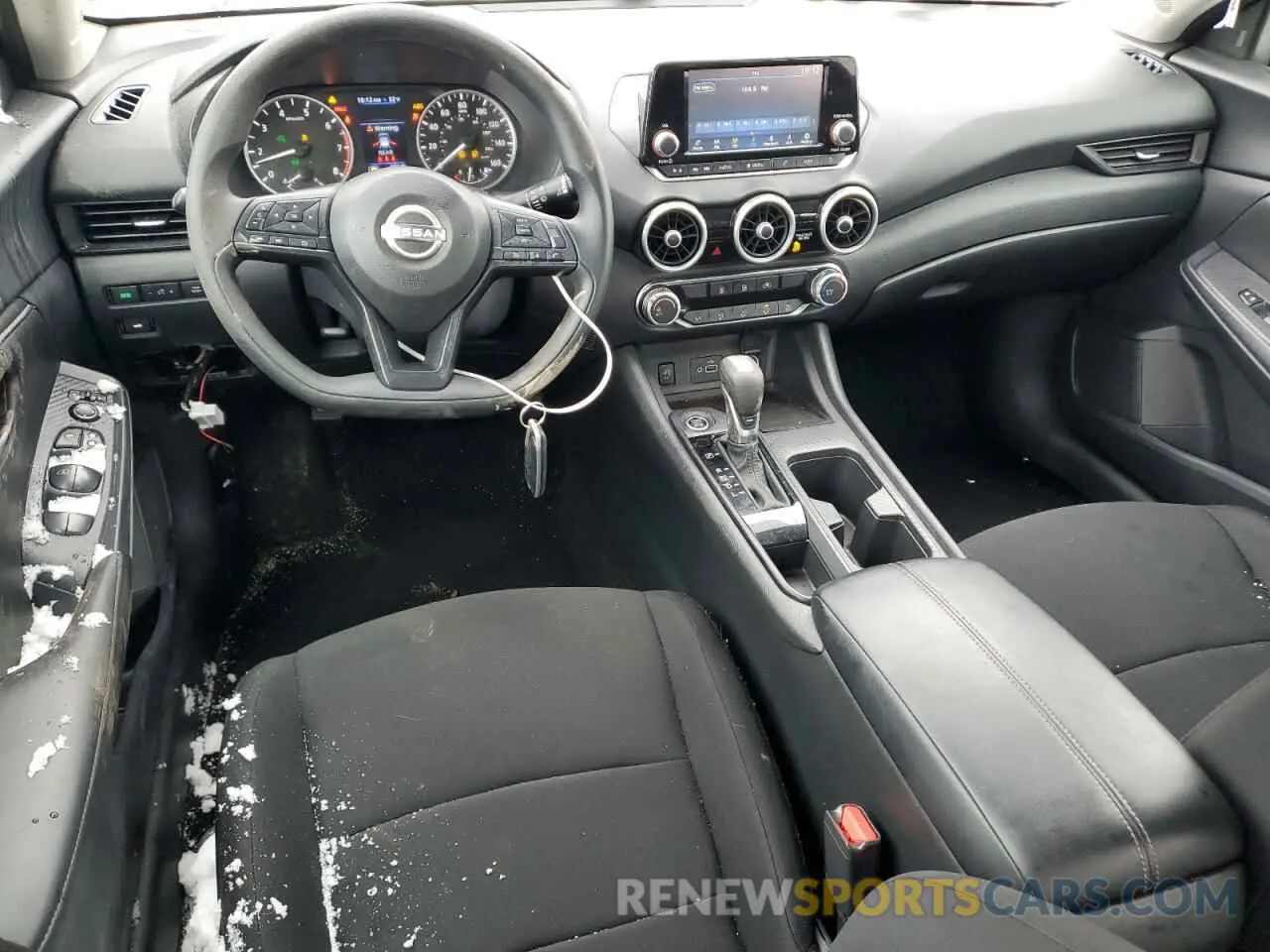 8 fotografías del automóvil dañado 3N1AB8BV8RY290791 NISSAN SENTRA 2024