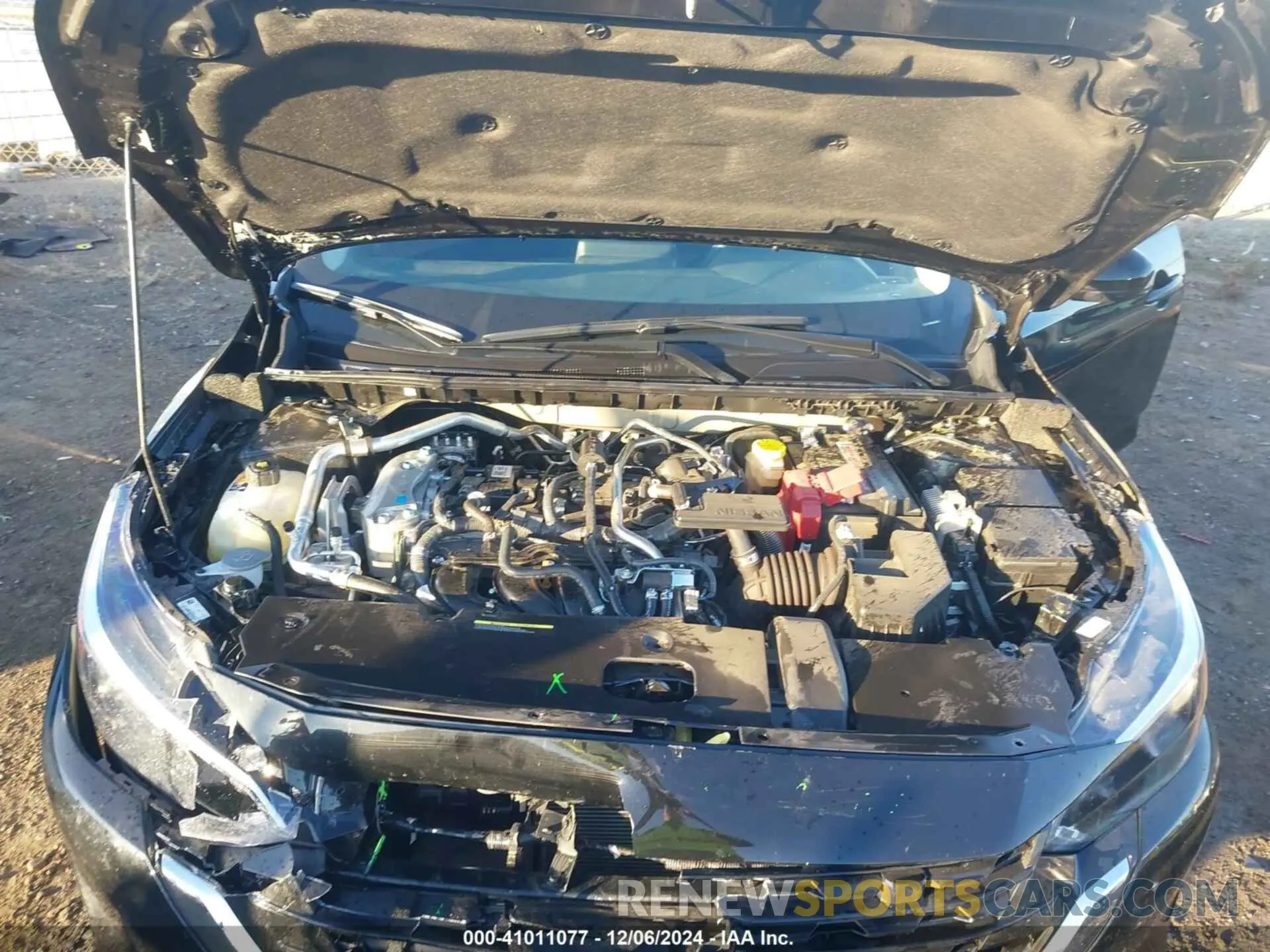 10 fotografías del automóvil dañado 3N1AB8BV8RY317245 NISSAN SENTRA 2024