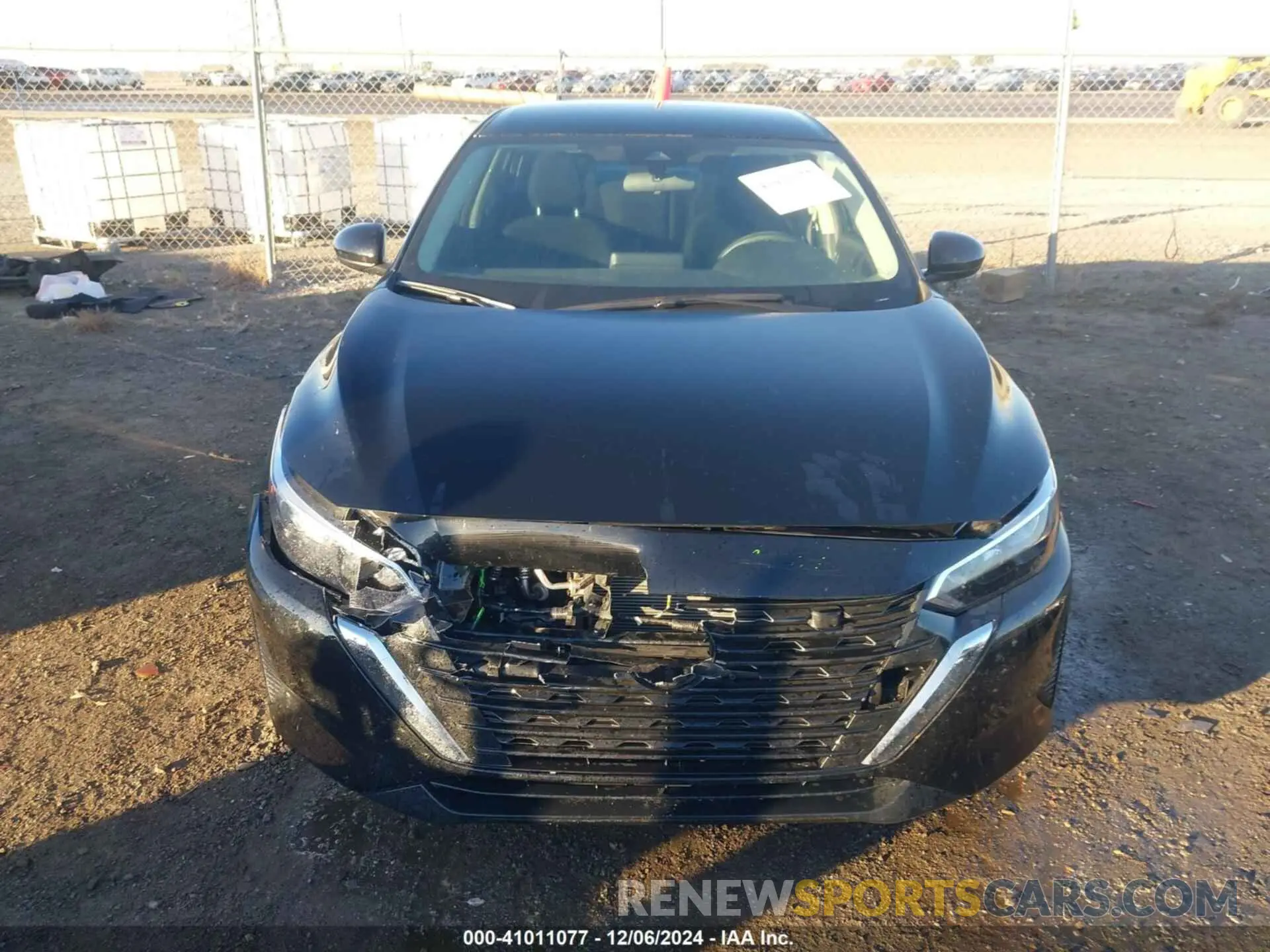 12 fotografías del automóvil dañado 3N1AB8BV8RY317245 NISSAN SENTRA 2024