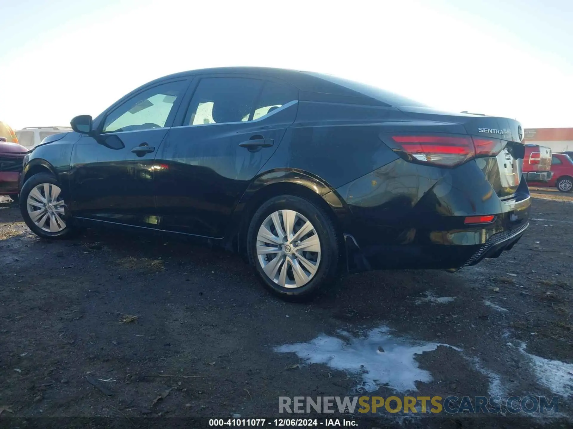 3 fotografías del automóvil dañado 3N1AB8BV8RY317245 NISSAN SENTRA 2024