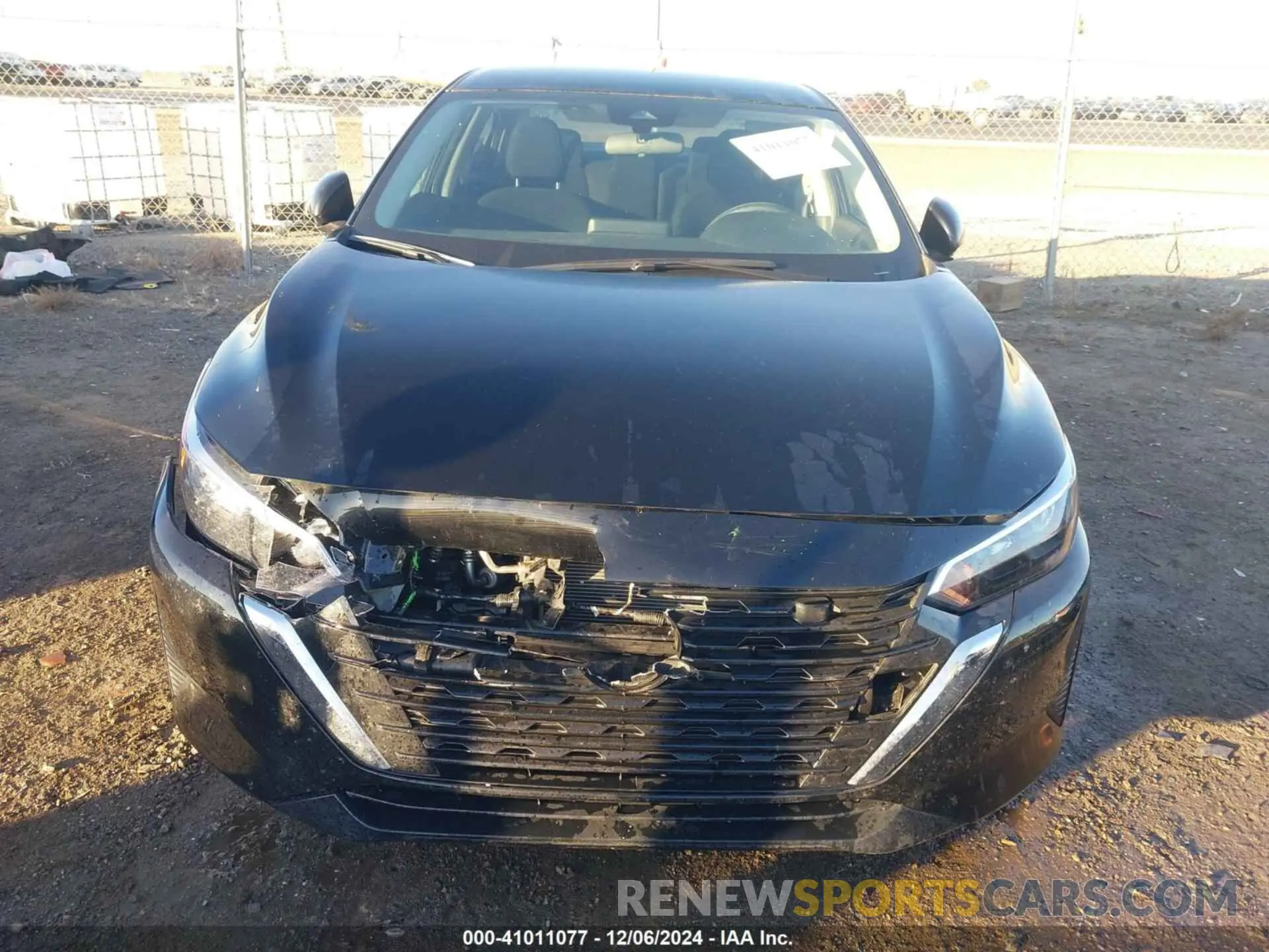6 fotografías del automóvil dañado 3N1AB8BV8RY317245 NISSAN SENTRA 2024