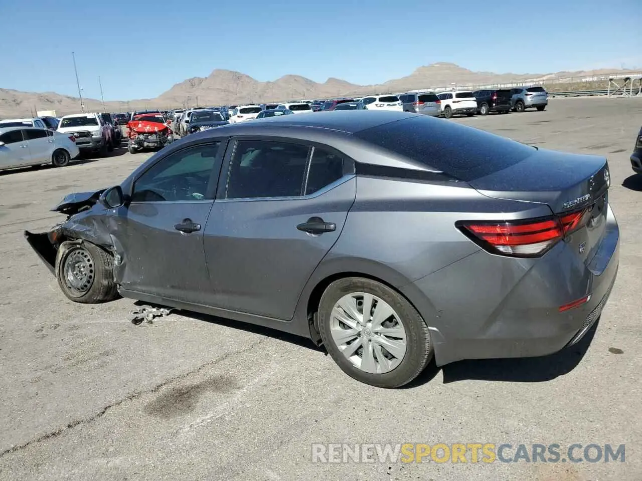 2 fotografías del automóvil dañado 3N1AB8BV9RY203349 NISSAN SENTRA 2024
