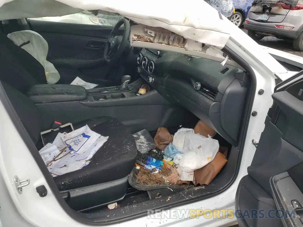 8 fotografías del automóvil dañado 3N1AB8BV9RY209426 NISSAN SENTRA 2024