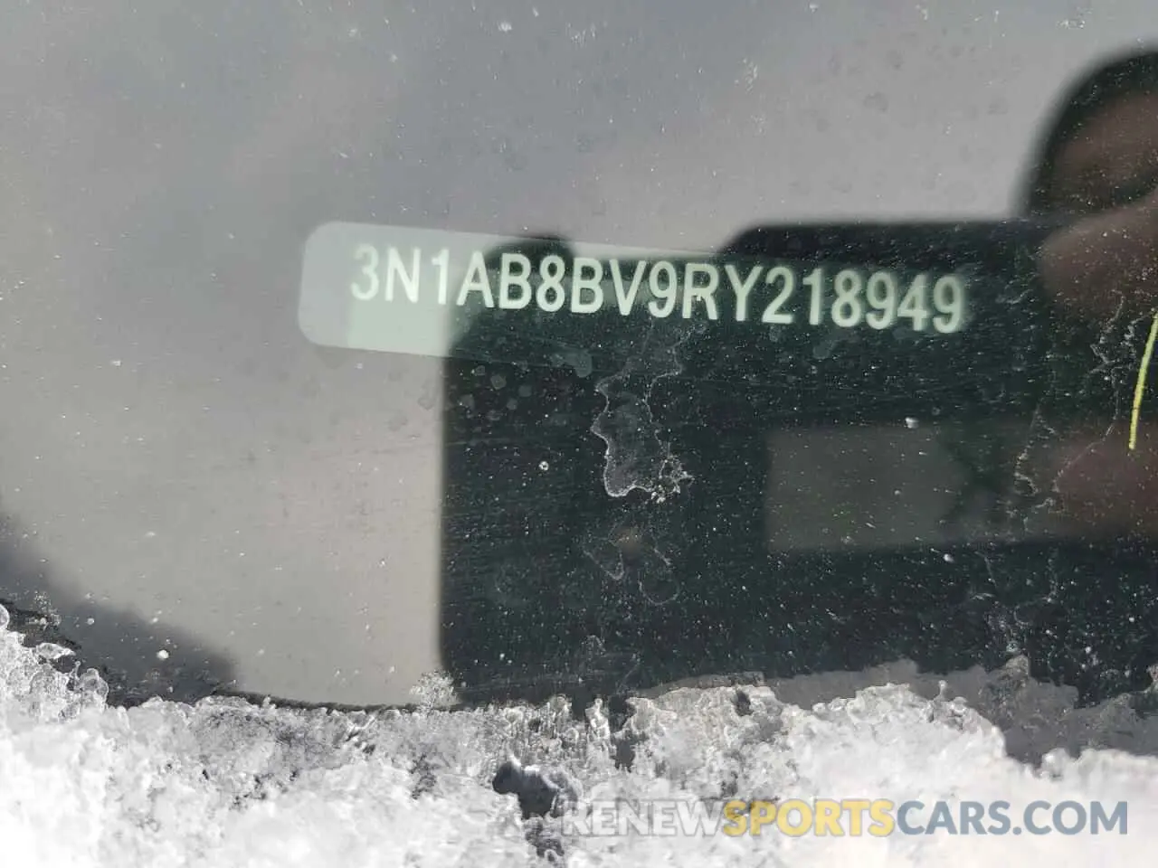 12 fotografías del automóvil dañado 3N1AB8BV9RY218949 NISSAN SENTRA 2024