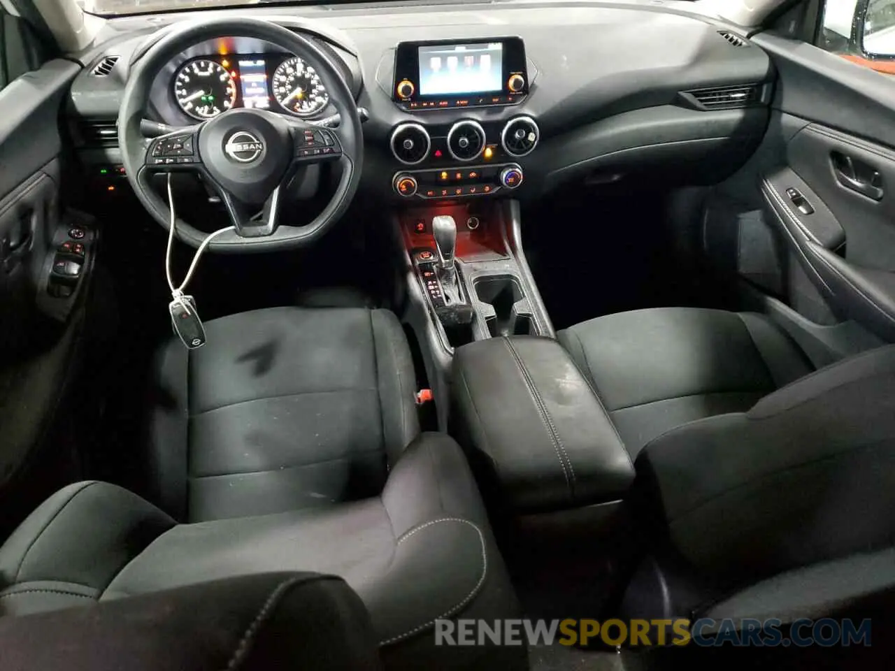 8 fotografías del automóvil dañado 3N1AB8BV9RY232298 NISSAN SENTRA 2024